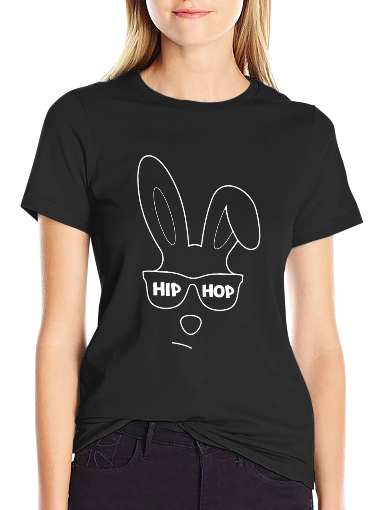 Hip Hop Bunny T-Shirt - Cool Easter Style