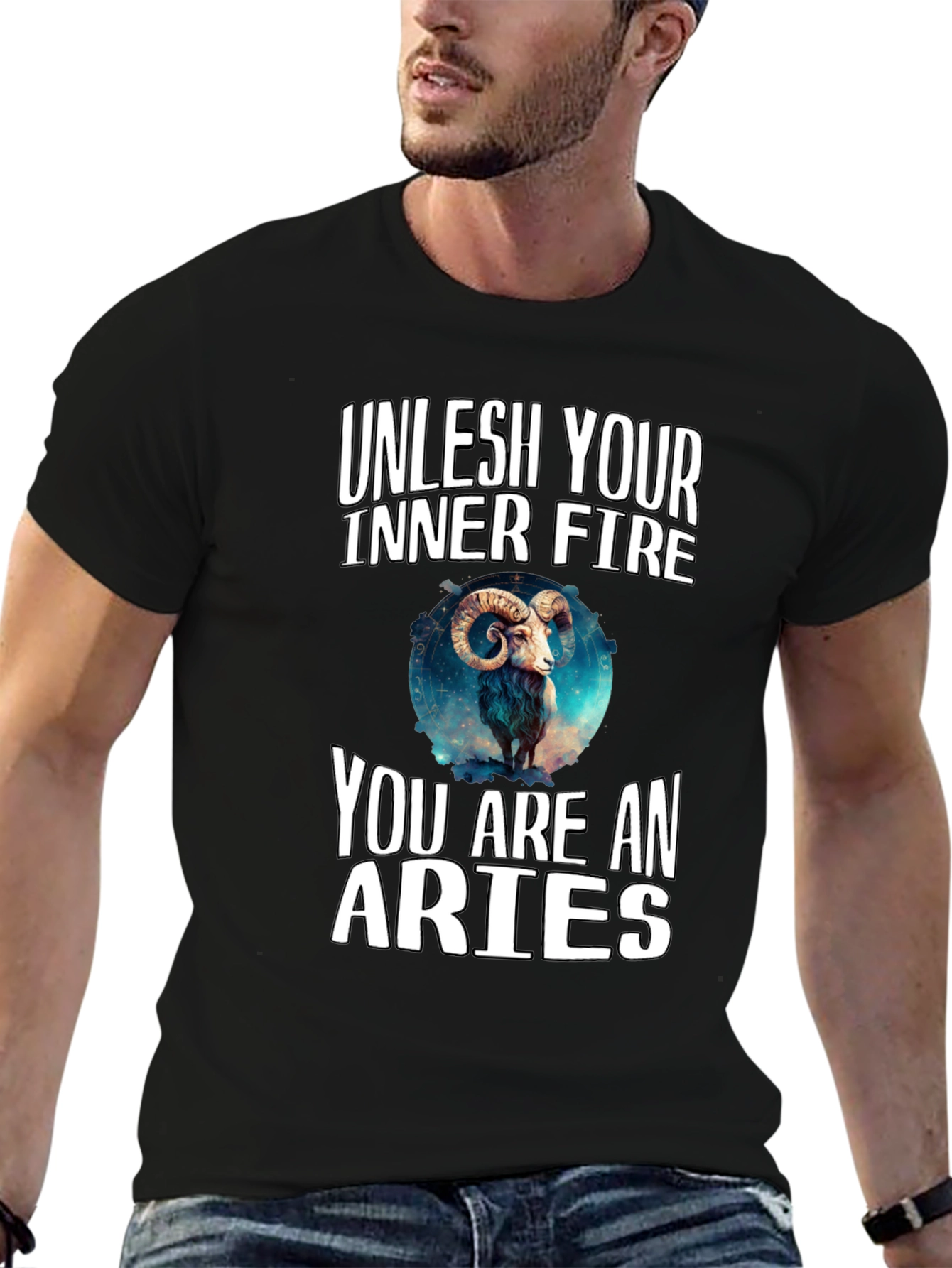 Unleash Your Inner Fire Aries T-Shirt