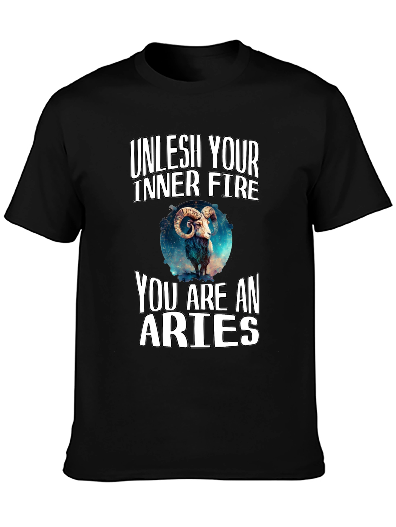 Unleash Your Inner Fire Aries T-Shirt