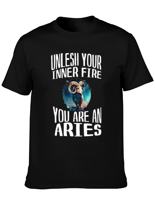 Unleash Your Inner Fire Aries T-Shirt