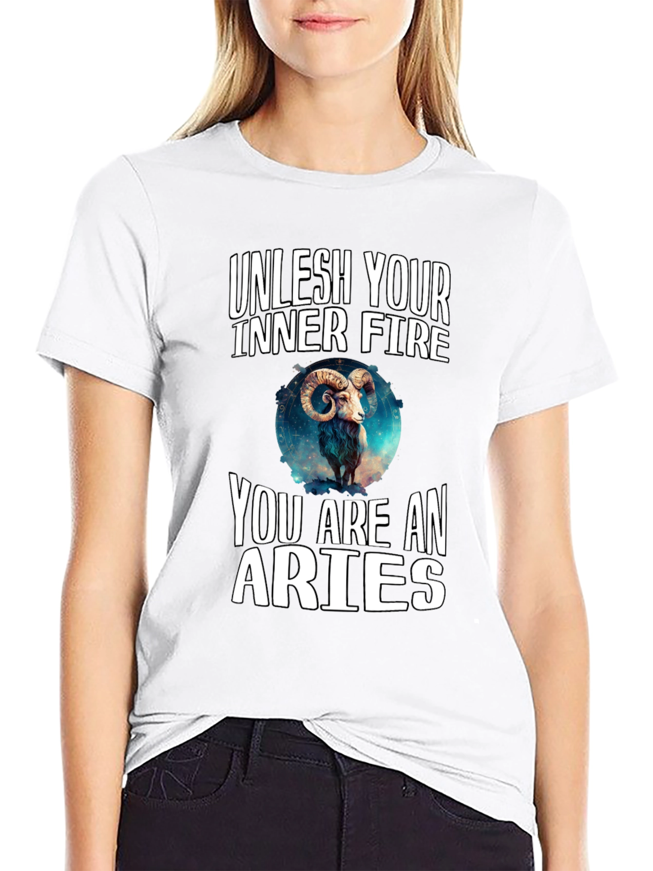 Unleash Your Inner Fire Aries T-Shirt