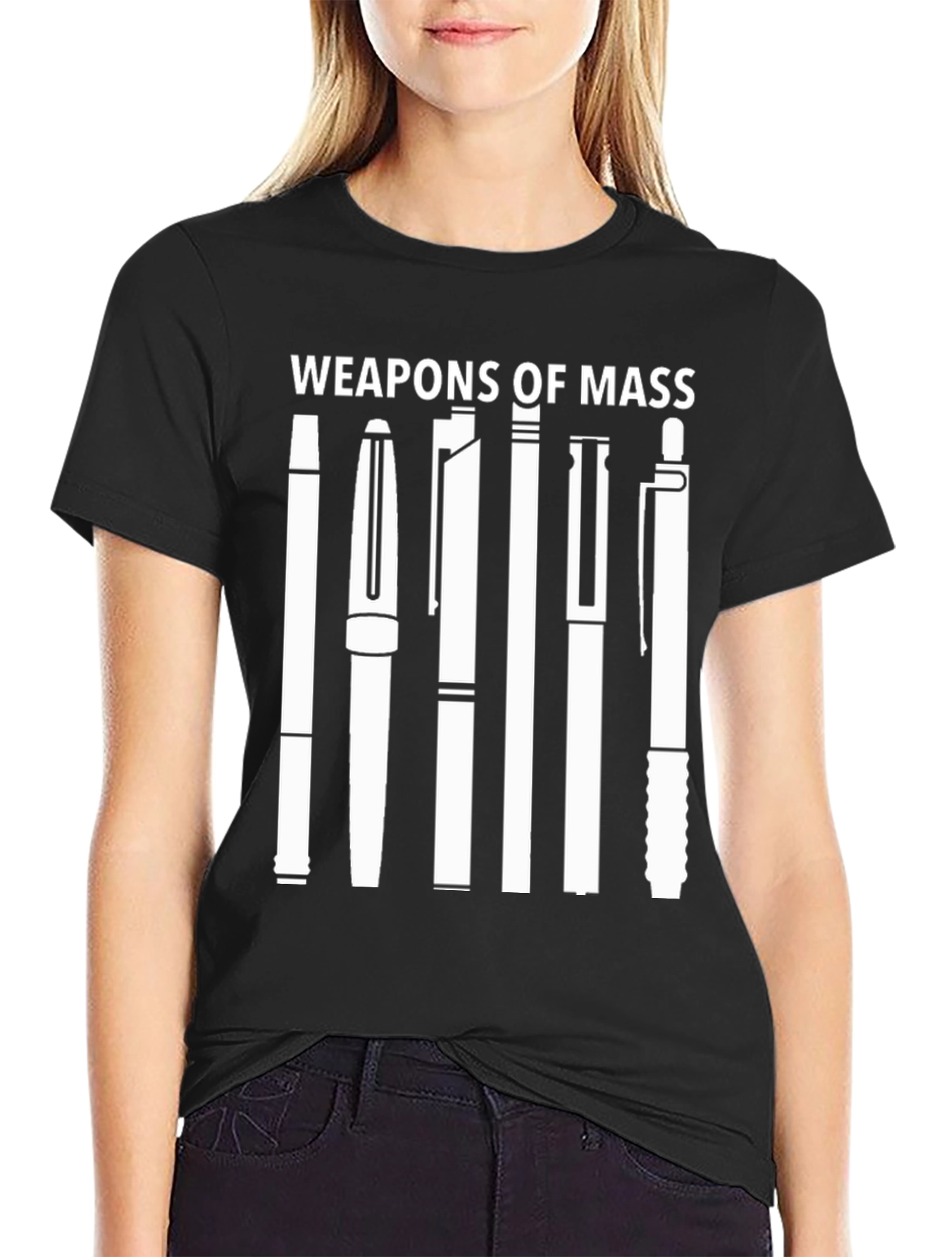Weapons of Mass Creation T-Shirt - Writers Tee