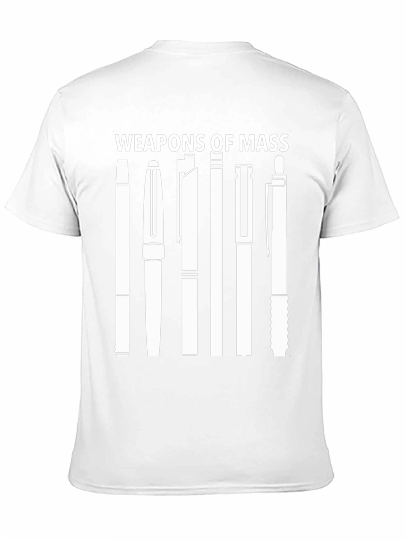 Weapons of Mass Creation T-Shirt - Writers Tee