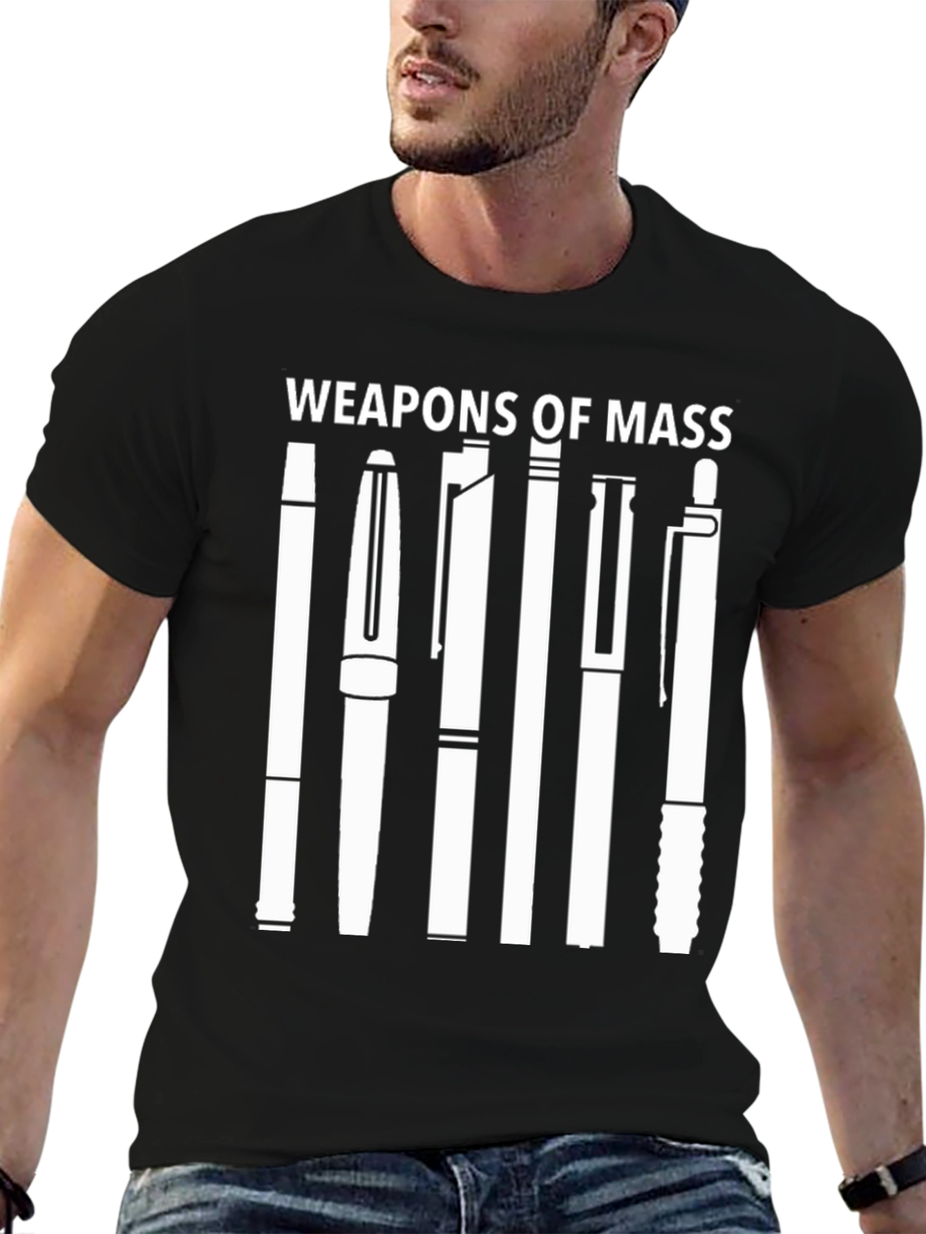 Weapons of Mass Creation T-Shirt - Writers Tee