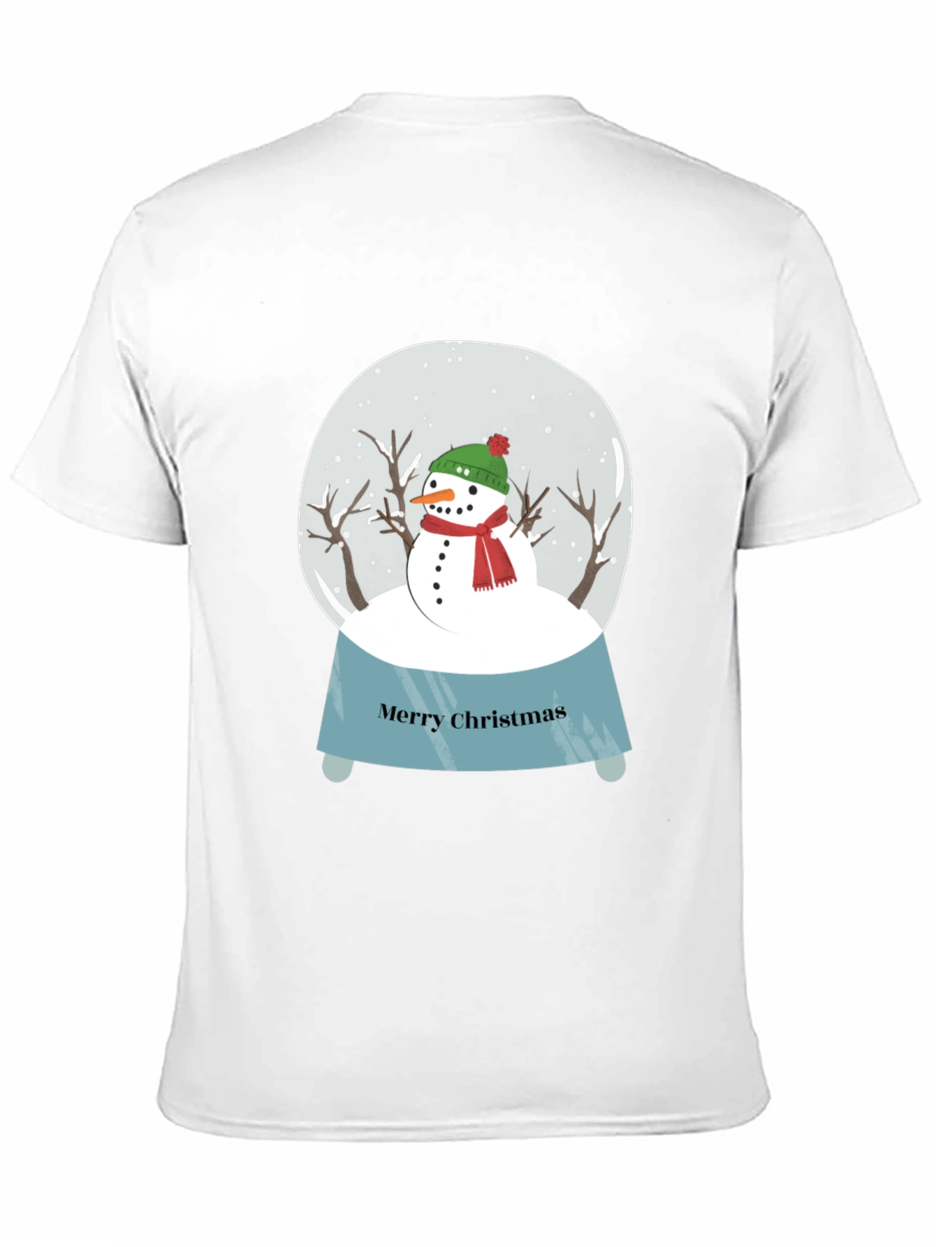 Christmas Snow Globe Graphic T-Shirt