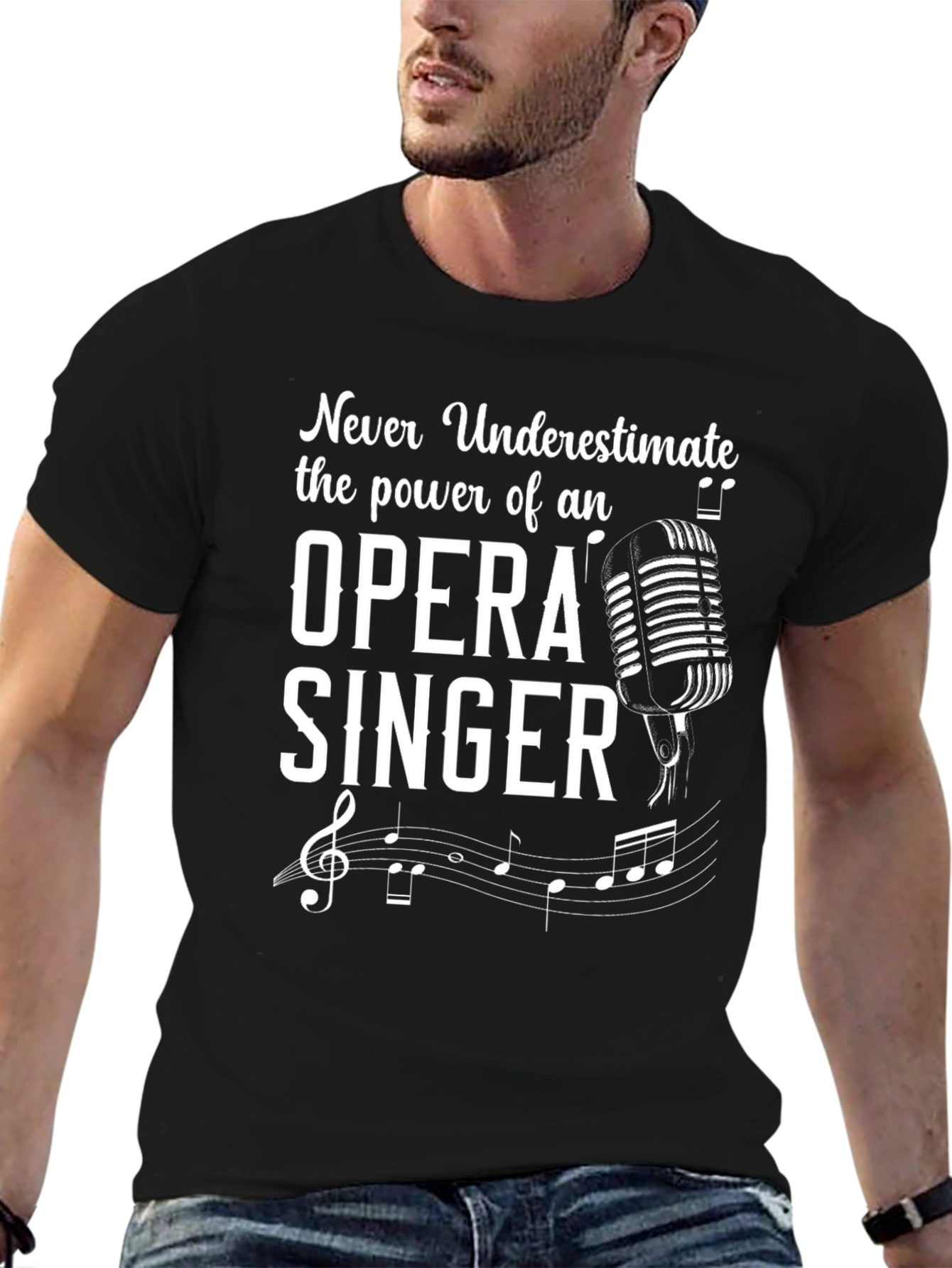 Opera Singer Power T-Shirt - Music Lover Gift