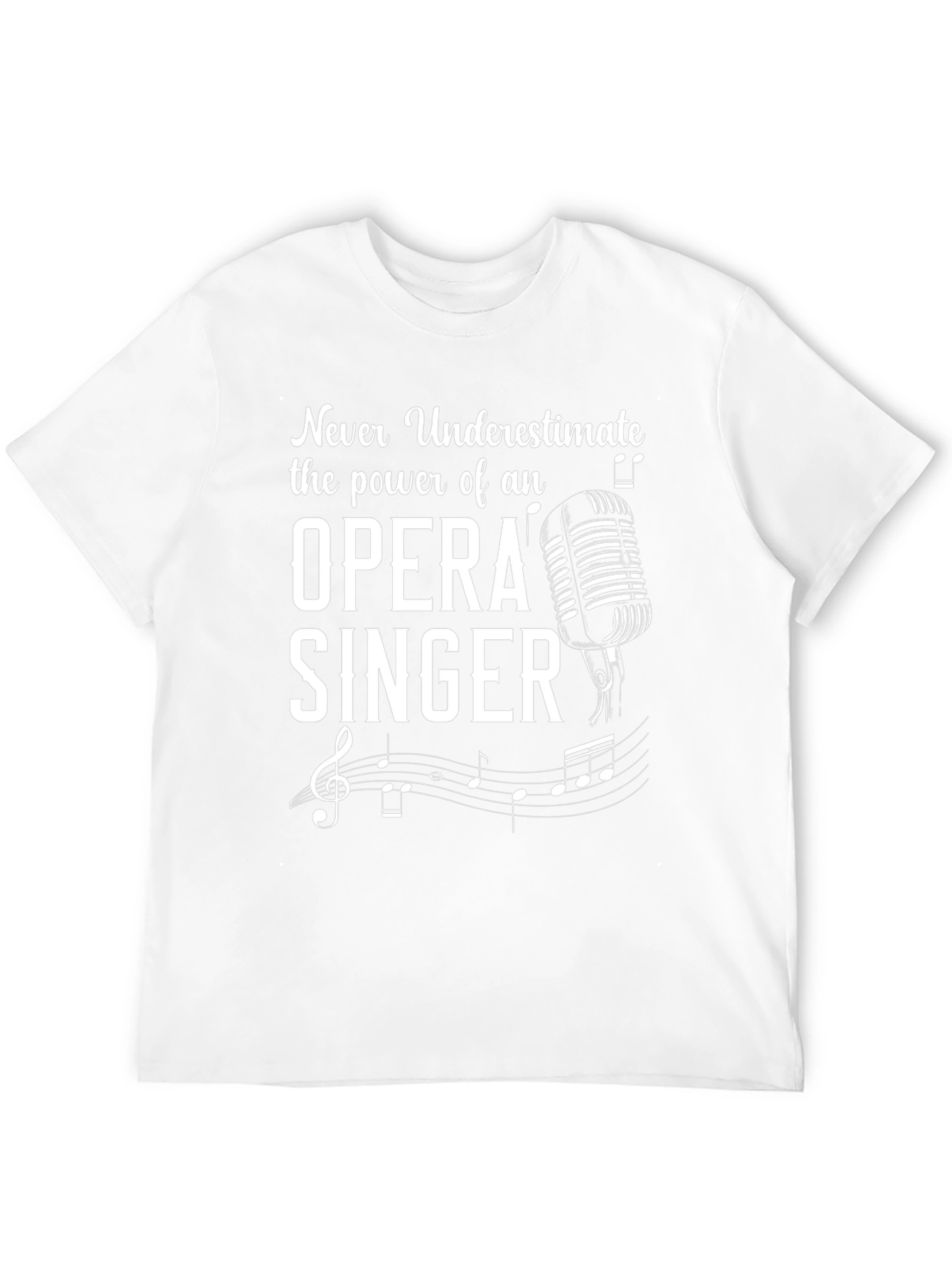 Opera Singer Power T-Shirt - Music Lover Gift