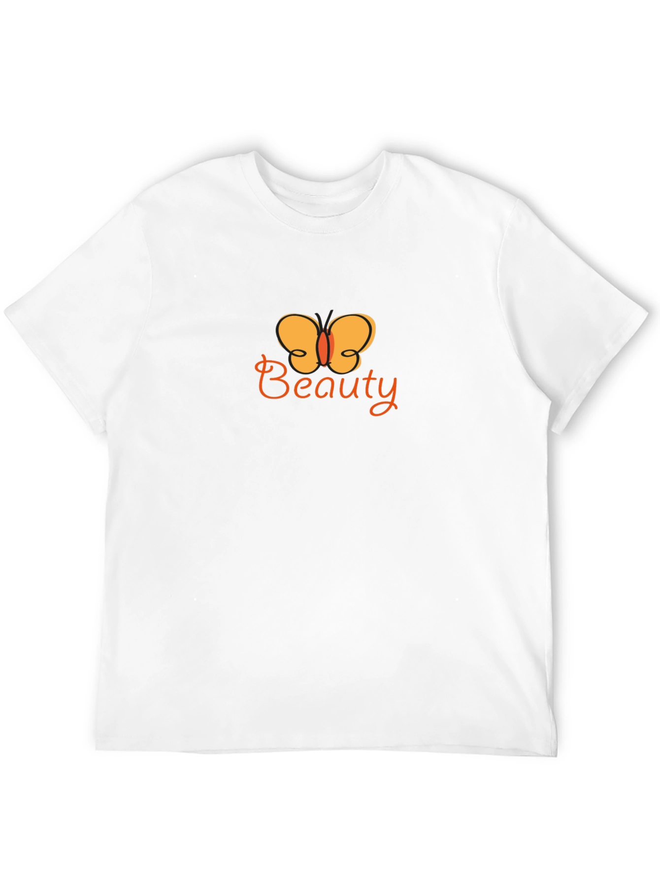 Beauty Butterfly Graphic Tee - Stylish Comfort