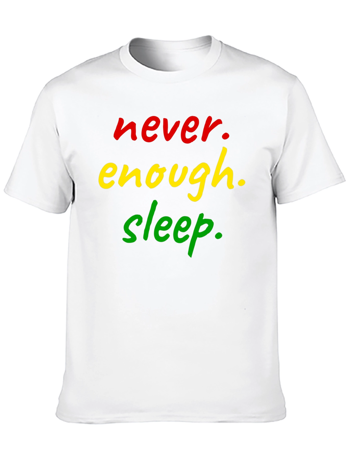 Never Enough Sleep Black T-Shirt