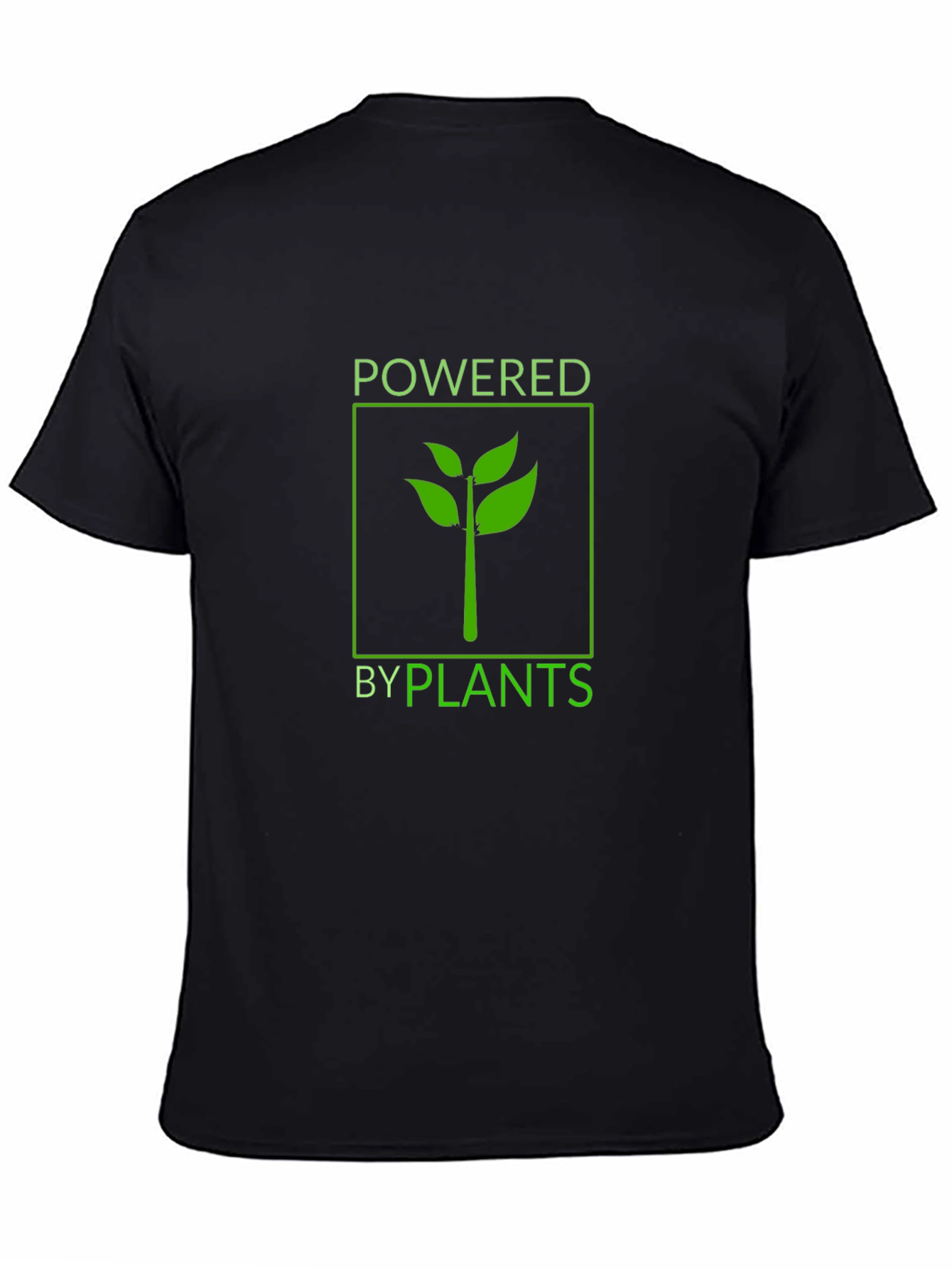 Powered by Plants Black Graphic Tee