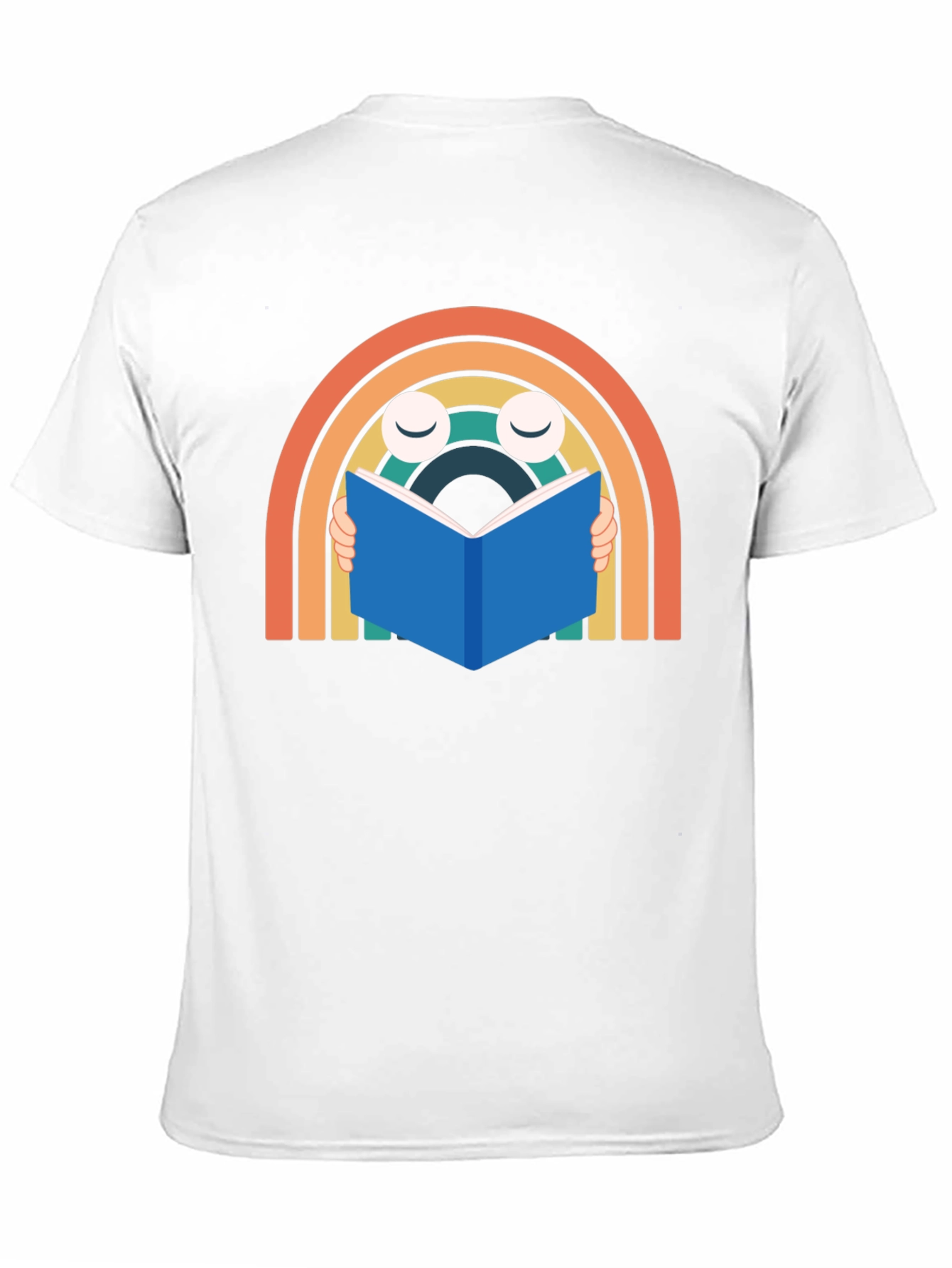 Rainbow Bookworm T-Shirt - Unisex Graphic Tee