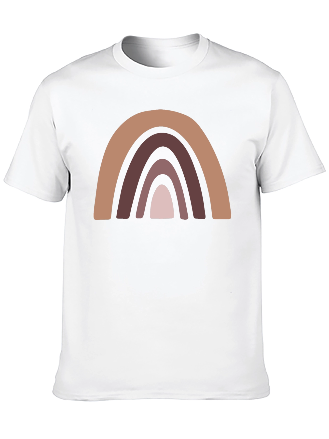 Neutral Rainbow Graphic Tee - Unisex