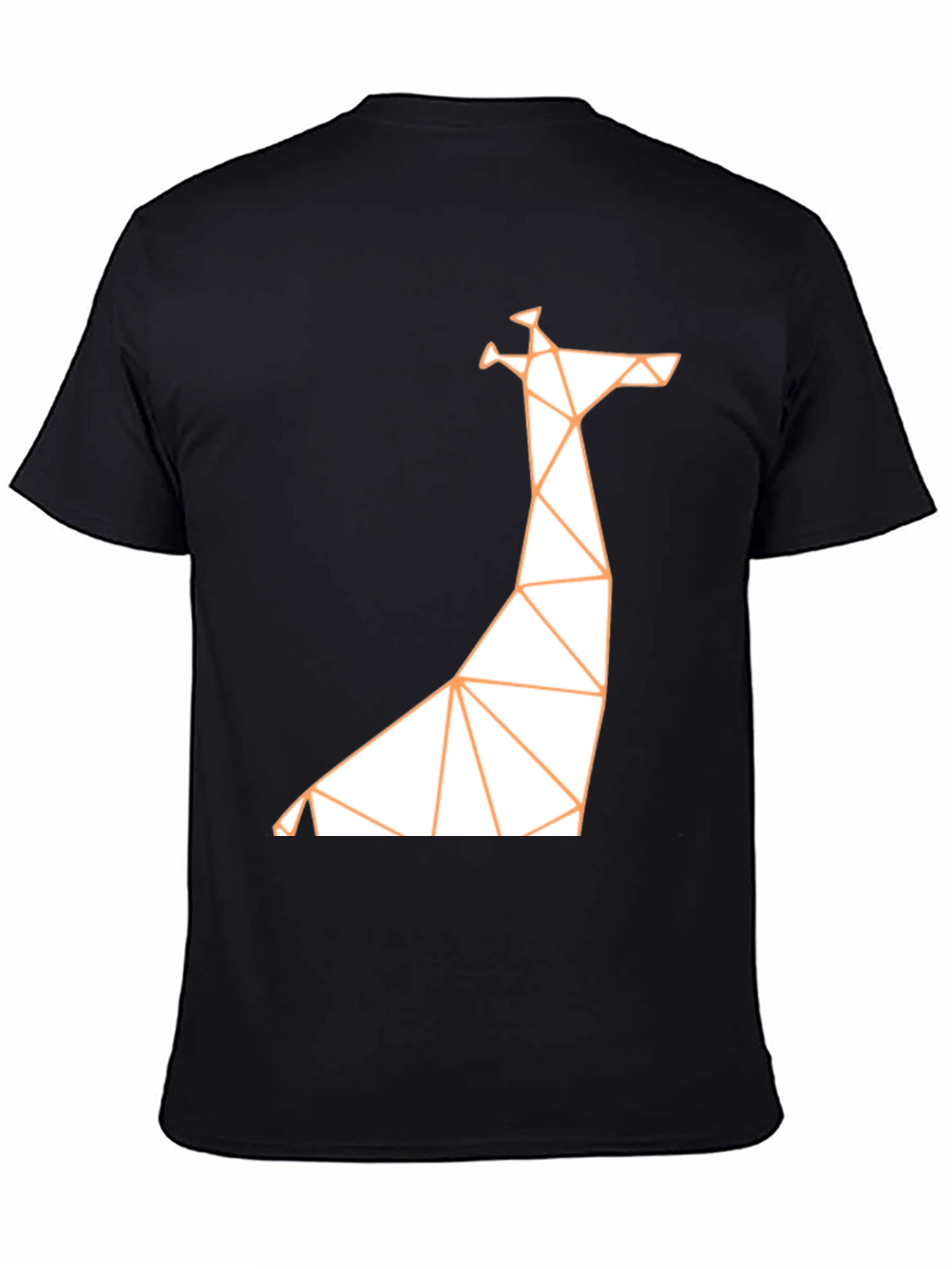 Geometric Giraffe T-Shirt - Modern Art Tee