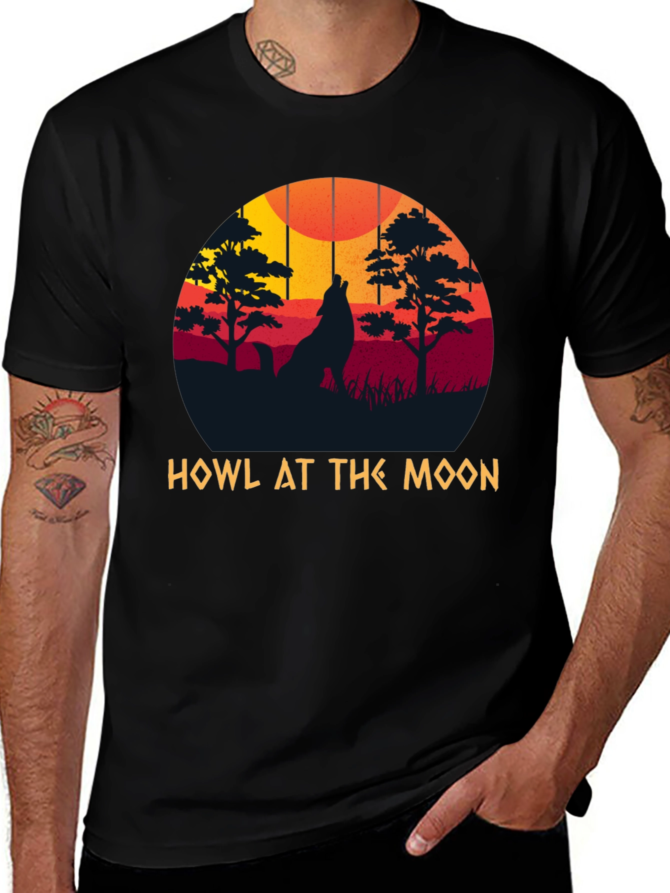 Howl at the Moon Graphic Tee