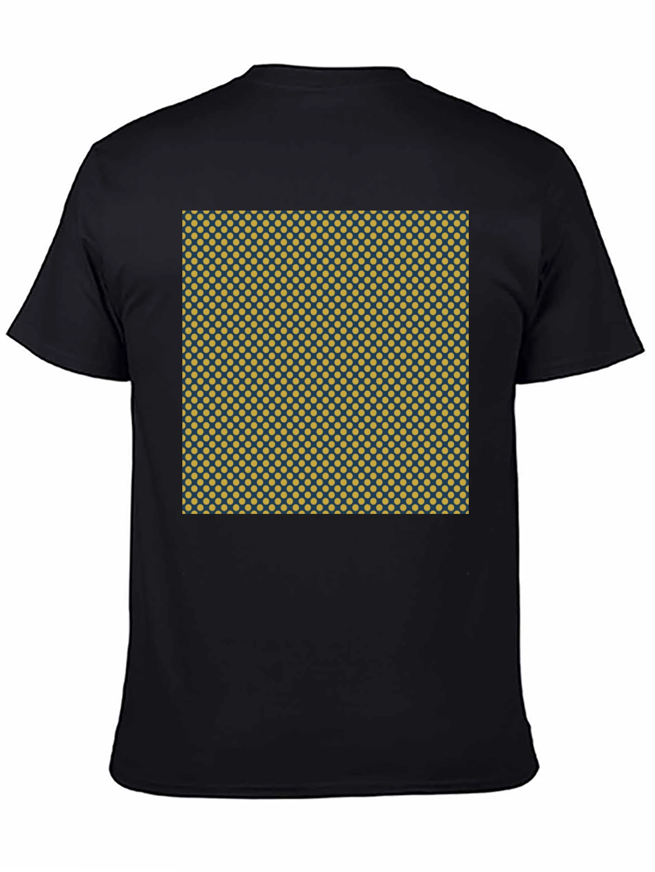 Patterned Crew Neck Tee
