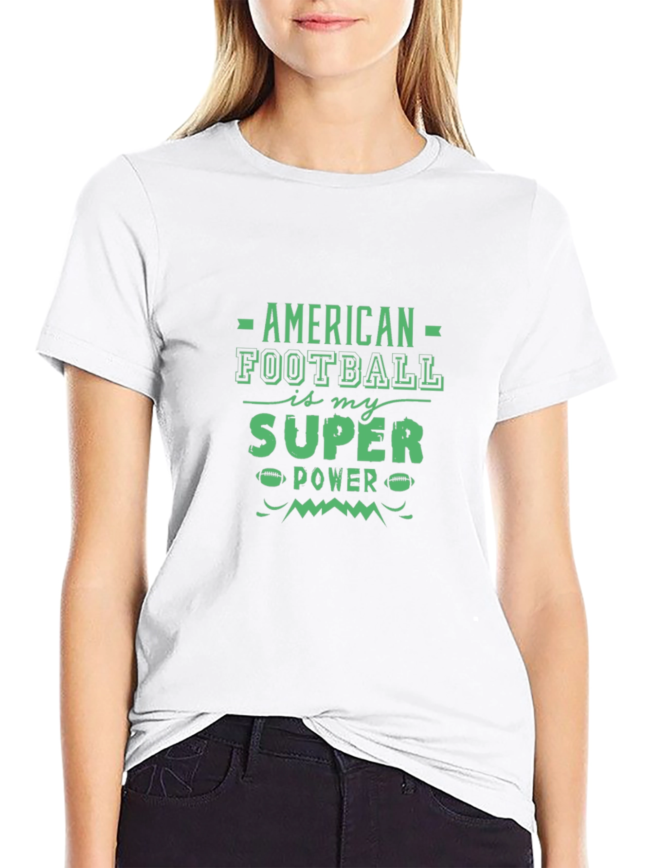 American Football Super Power T-Shirt