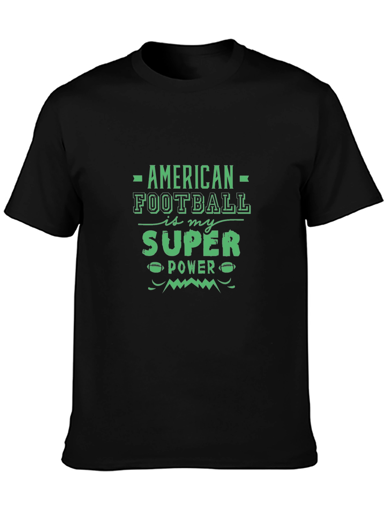 American Football Super Power T-Shirt
