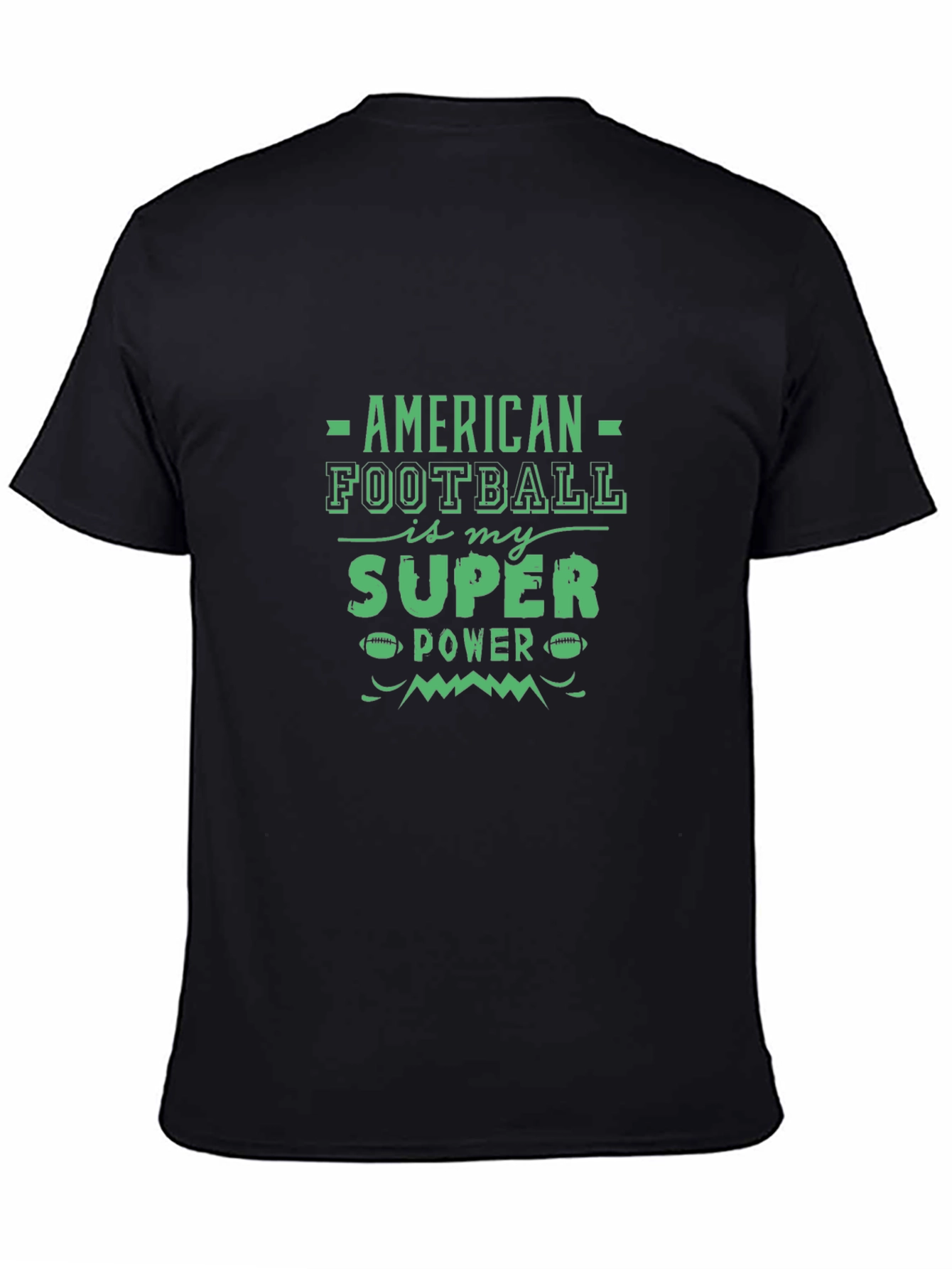 American Football Super Power T-Shirt