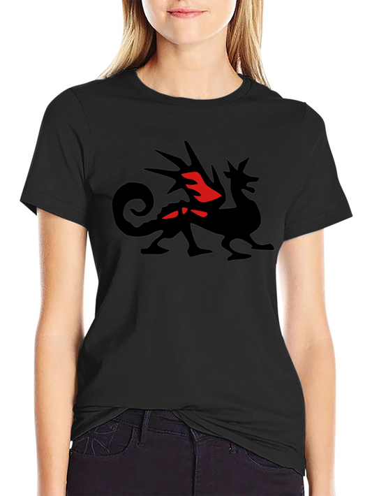 Dragon Graphic T-Shirt - Black
