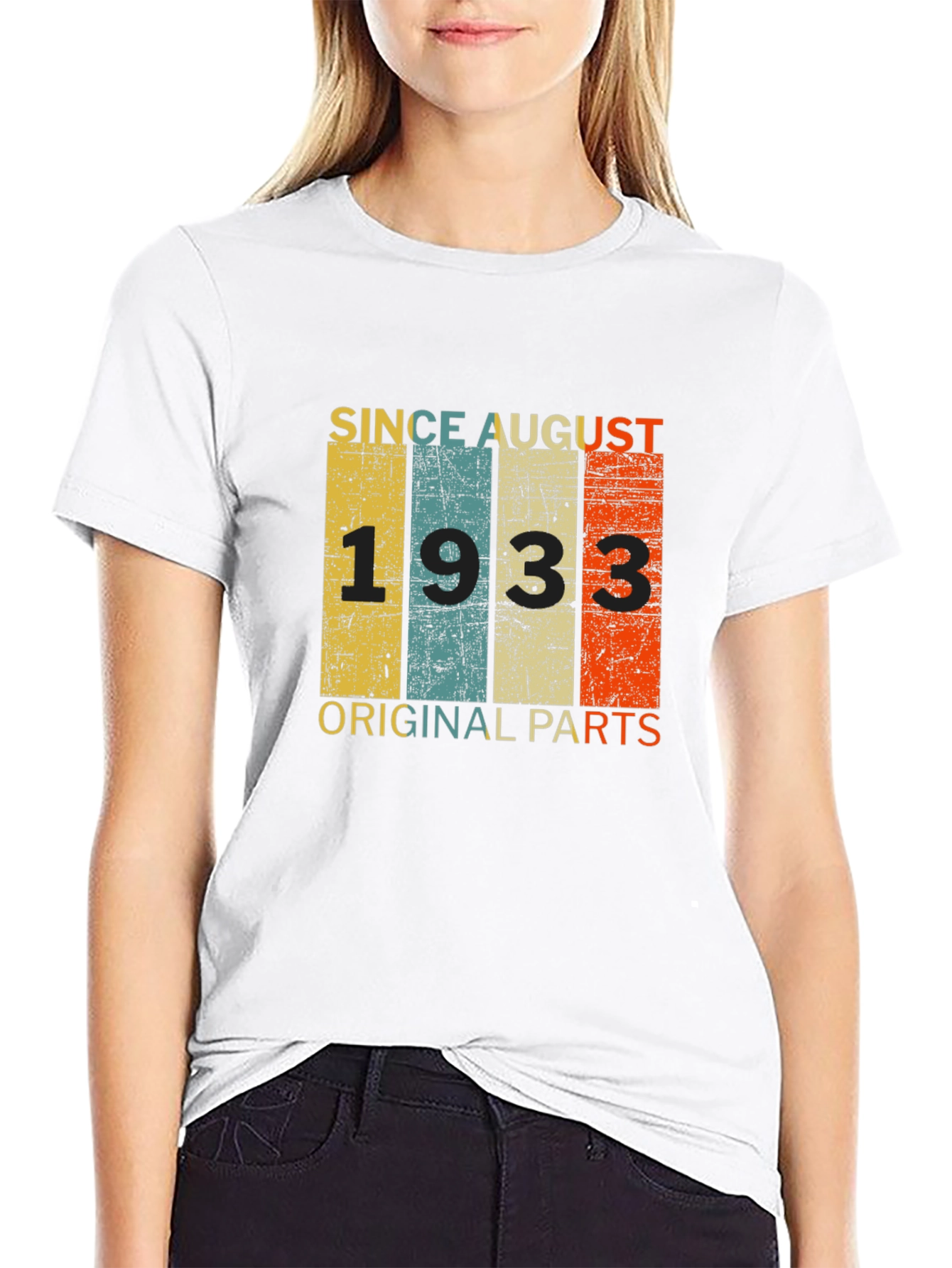 Since August 1933 Original Parts Birthday T-Shirt