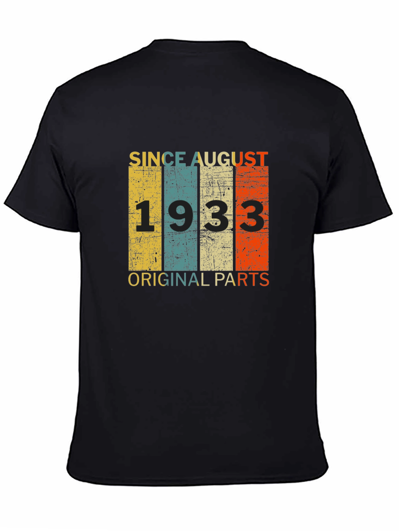 Since August 1933 Original Parts Birthday T-Shirt