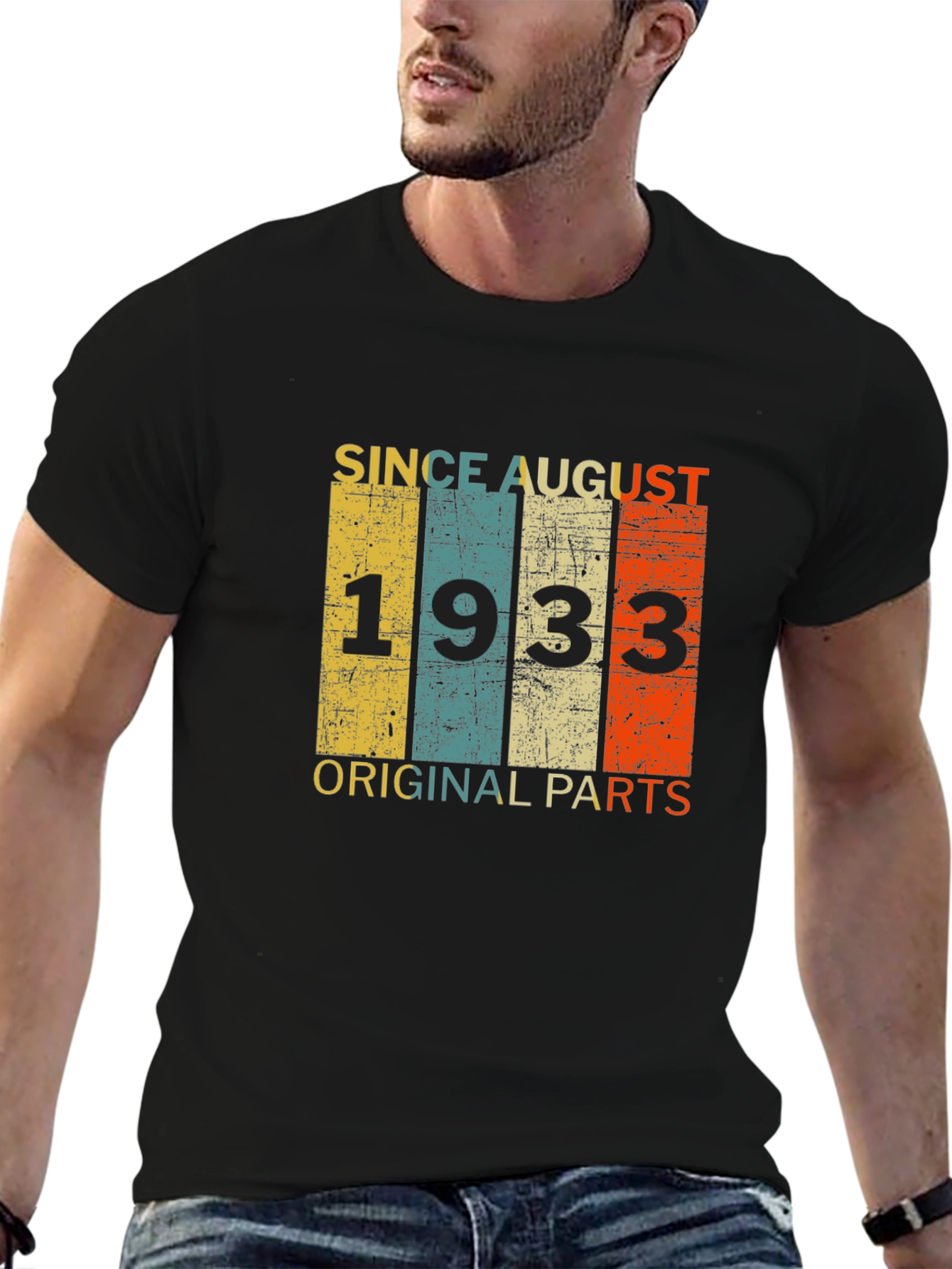 Since August 1933 Original Parts Birthday T-Shirt