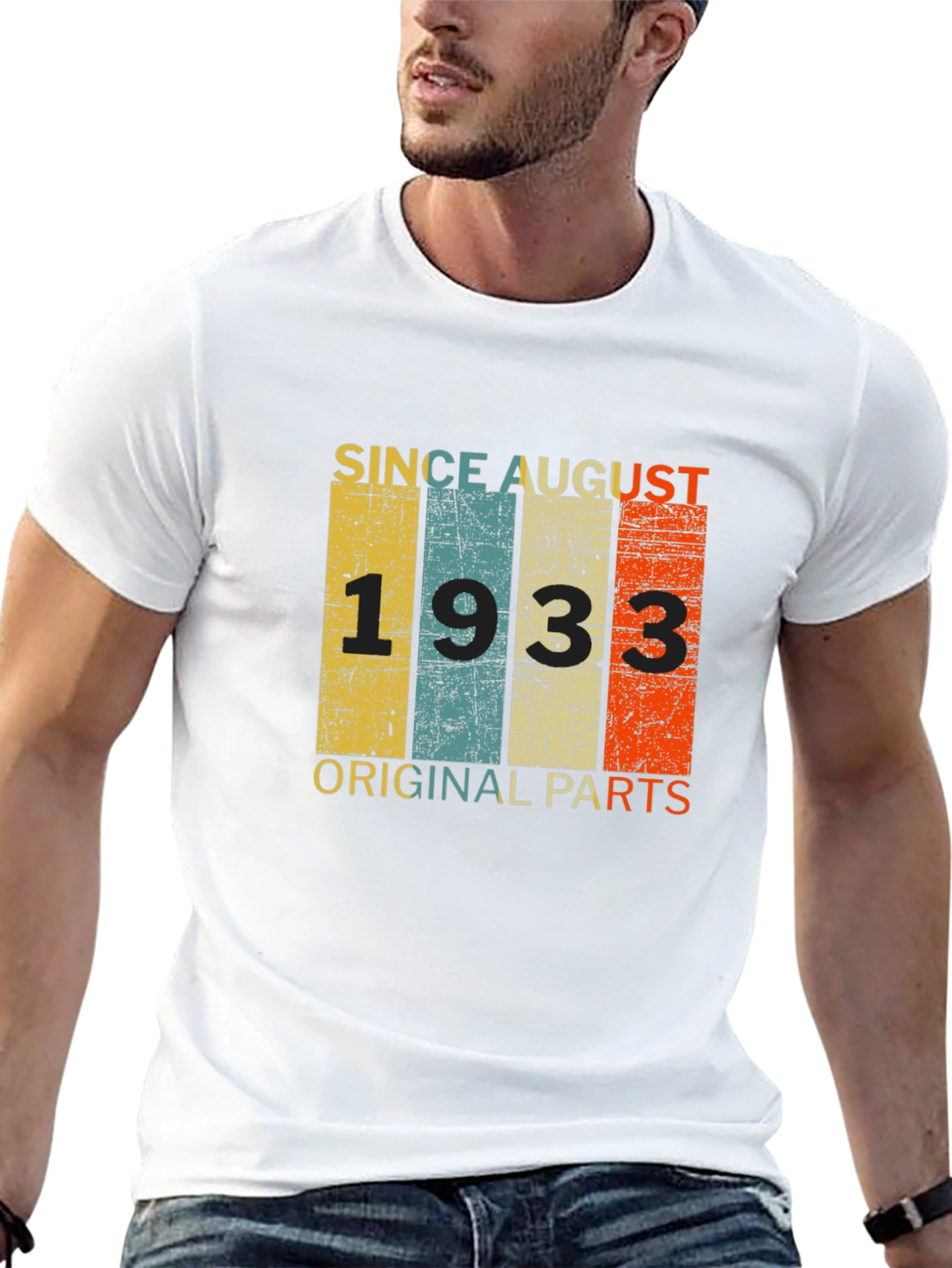 Since August 1933 Original Parts Birthday T-Shirt