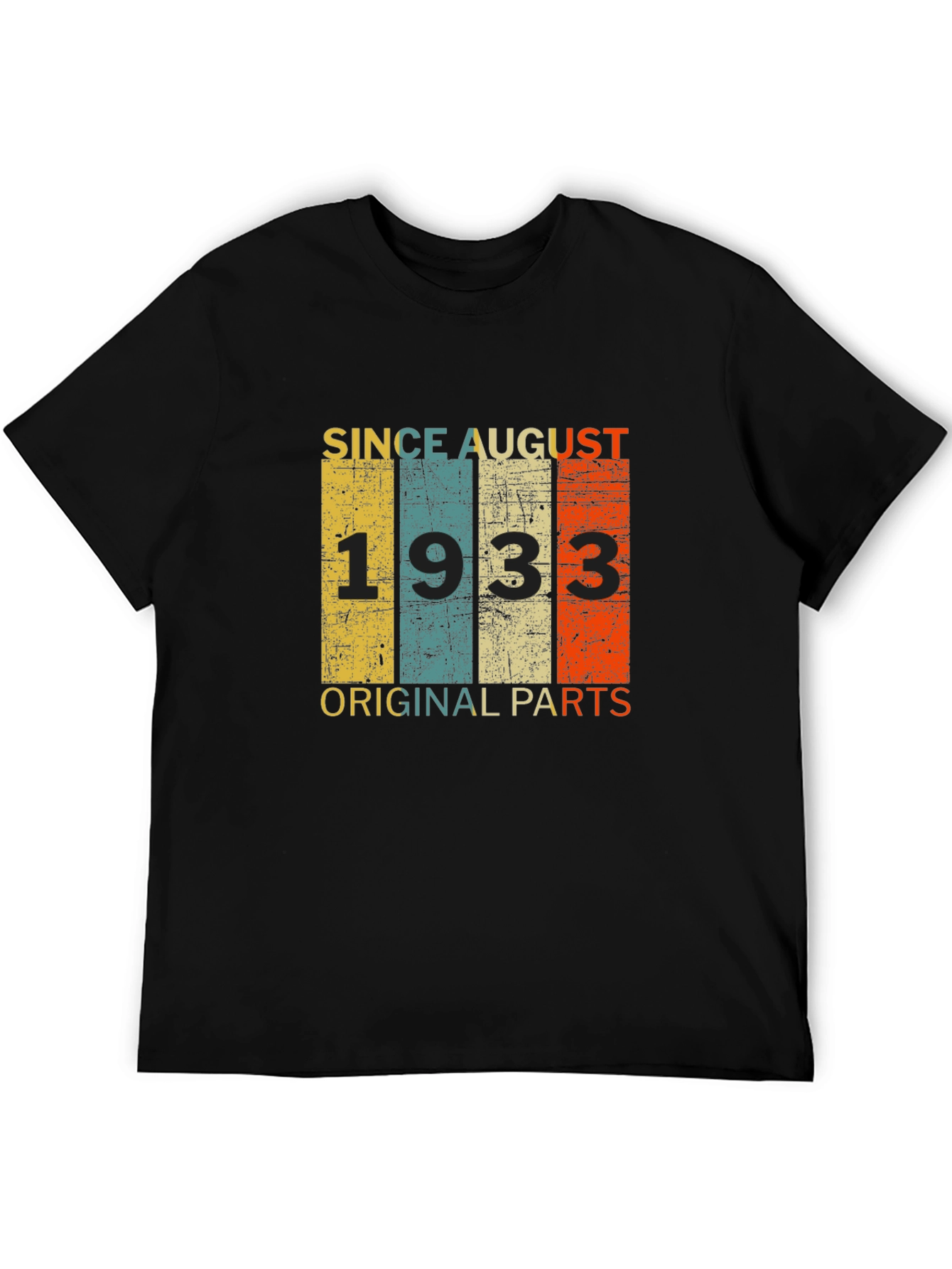 Since August 1933 Original Parts Birthday T-Shirt