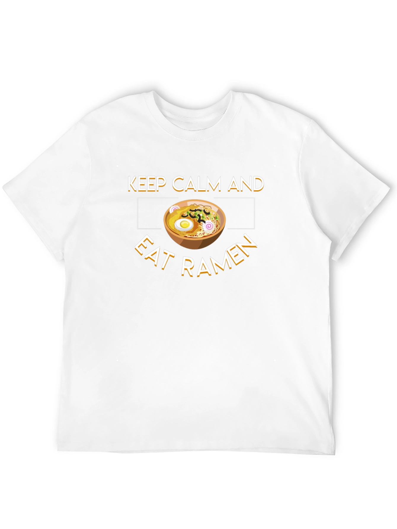 Keep Calm & Eat Ramen Graphic T-Shirt