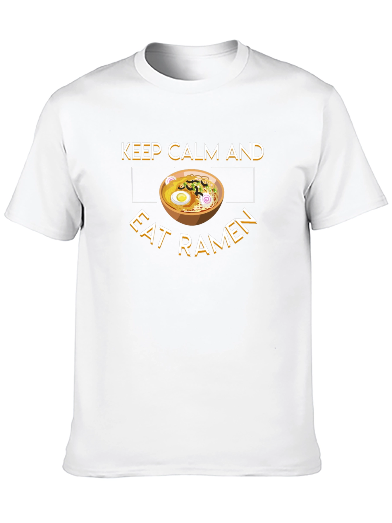 Keep Calm & Eat Ramen Graphic T-Shirt