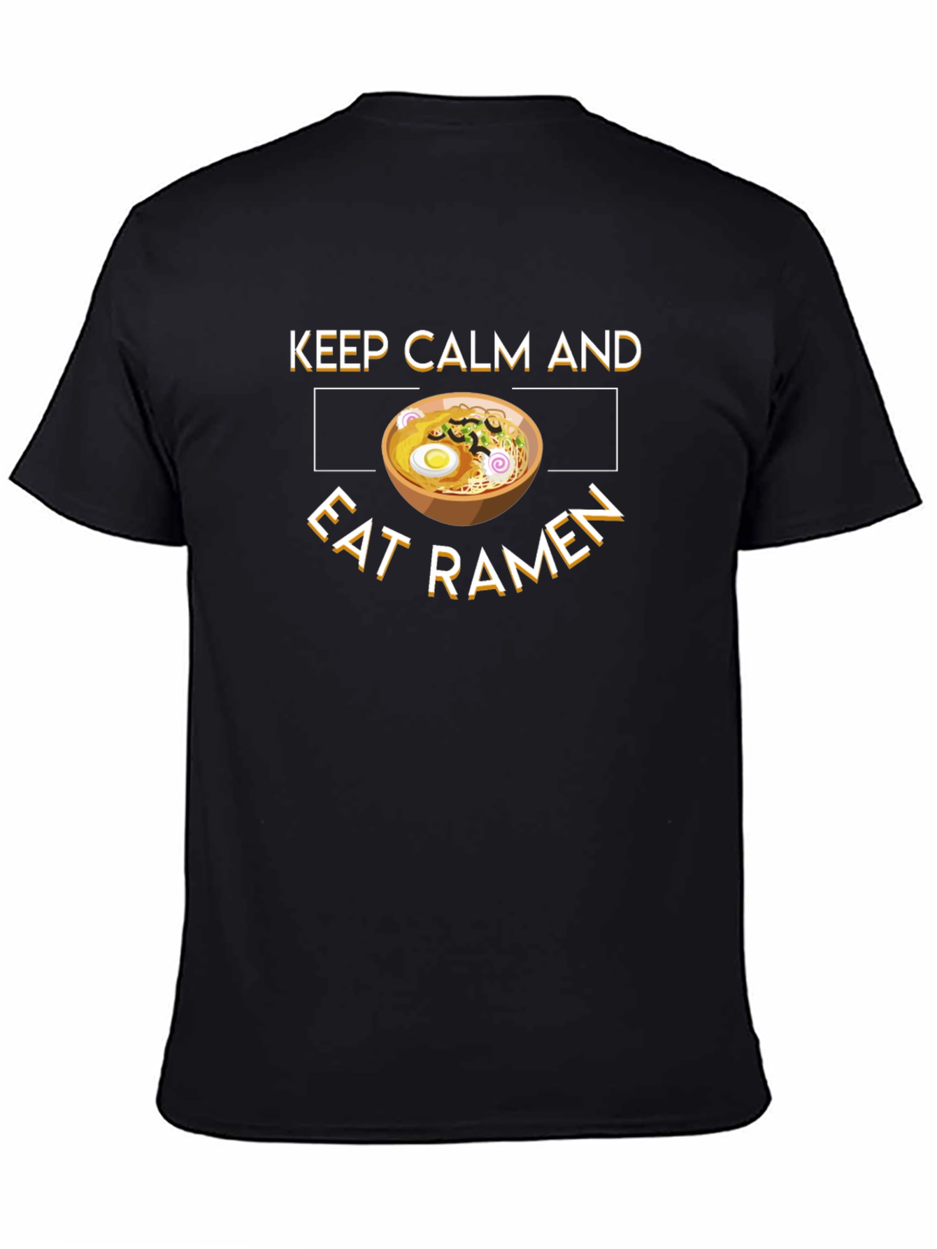 Keep Calm & Eat Ramen Graphic T-Shirt