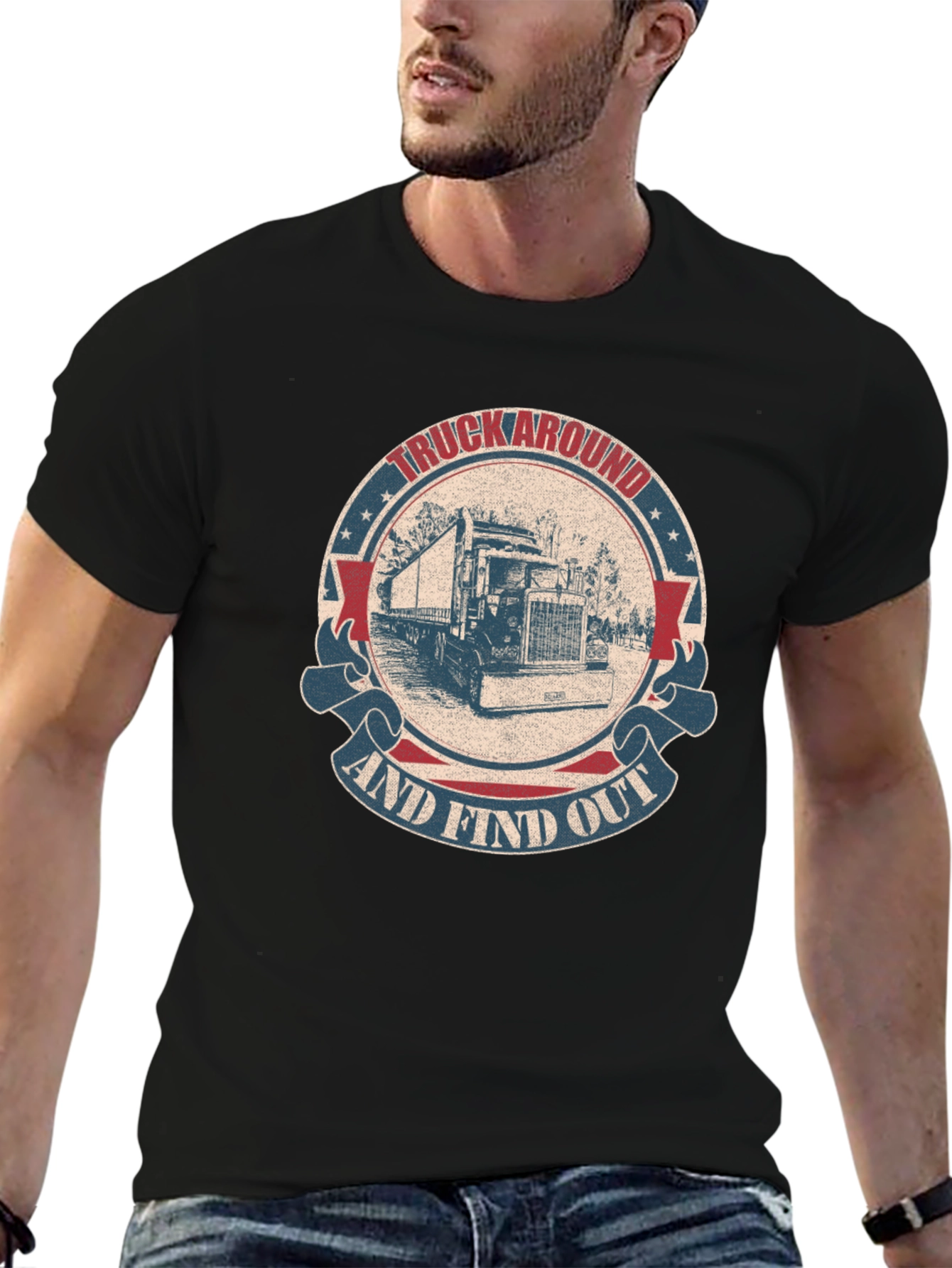 Truck Around & Find Out Graphic Tee