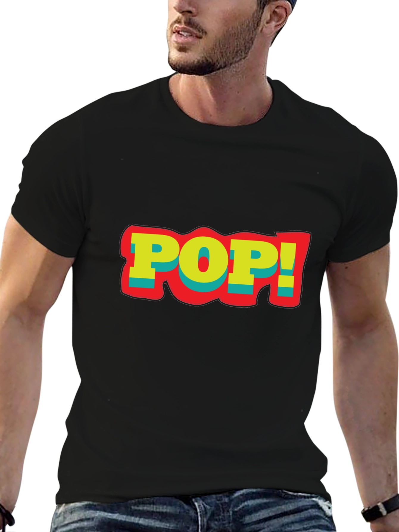 Bold POP! Graphic Tee - Statement T-Shirt