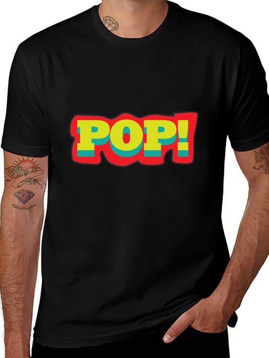Bold POP! Graphic Tee - Statement T-Shirt