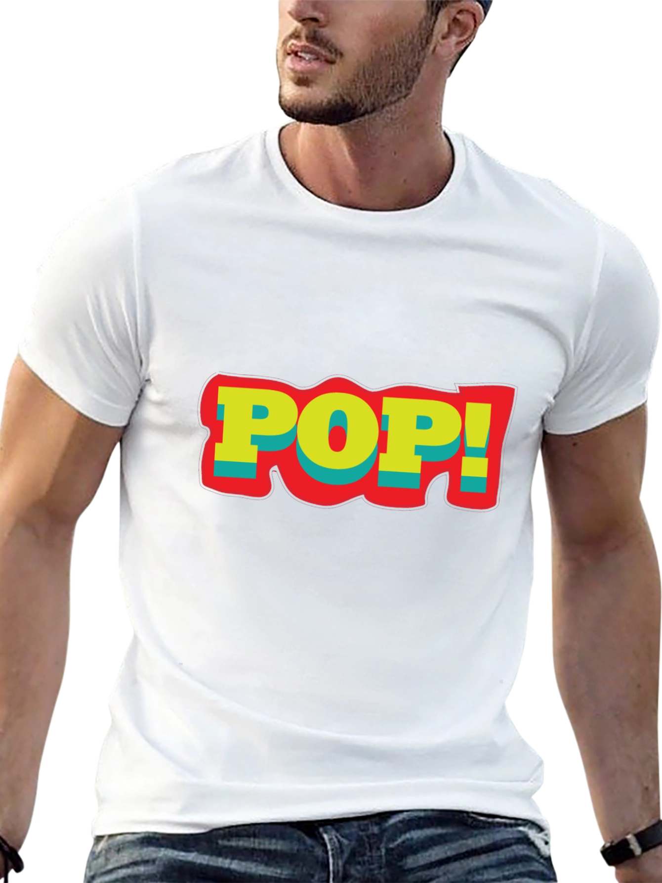 Bold POP! Graphic Tee - Statement T-Shirt