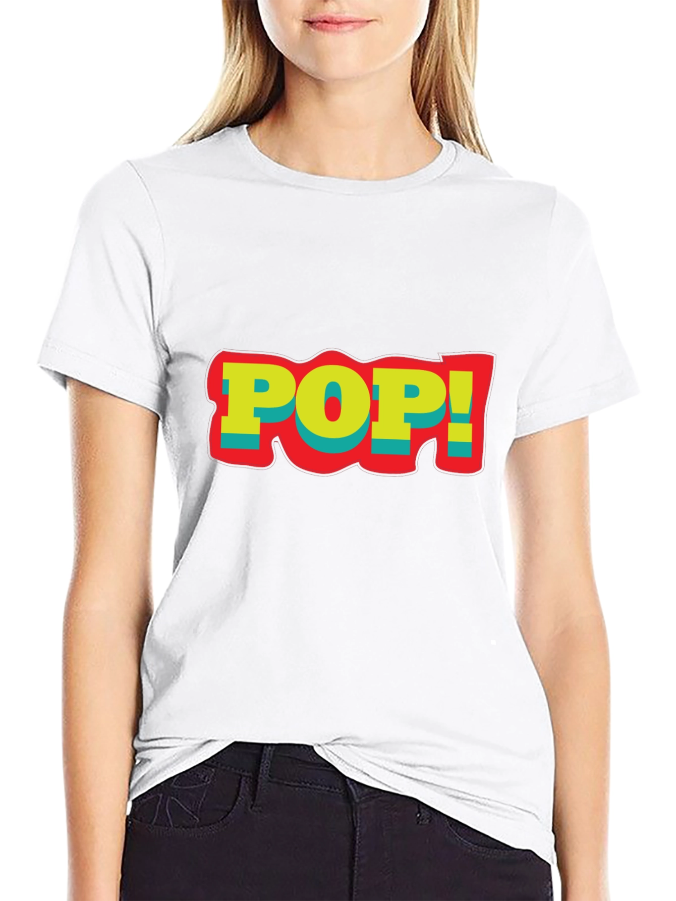 Bold POP! Graphic Tee - Statement T-Shirt