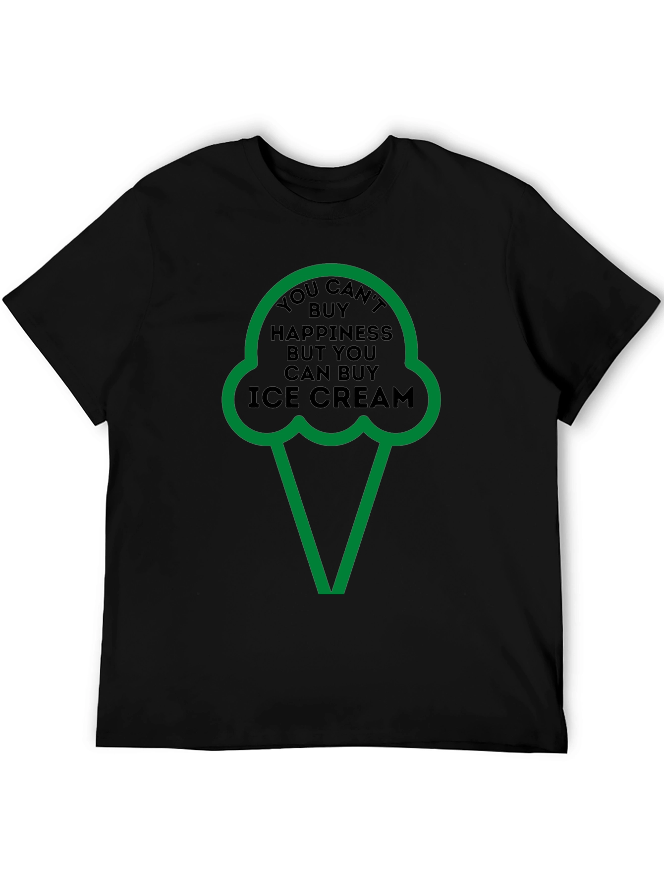 Ice Cream Happiness T-Shirt - Soft Cotton Tee