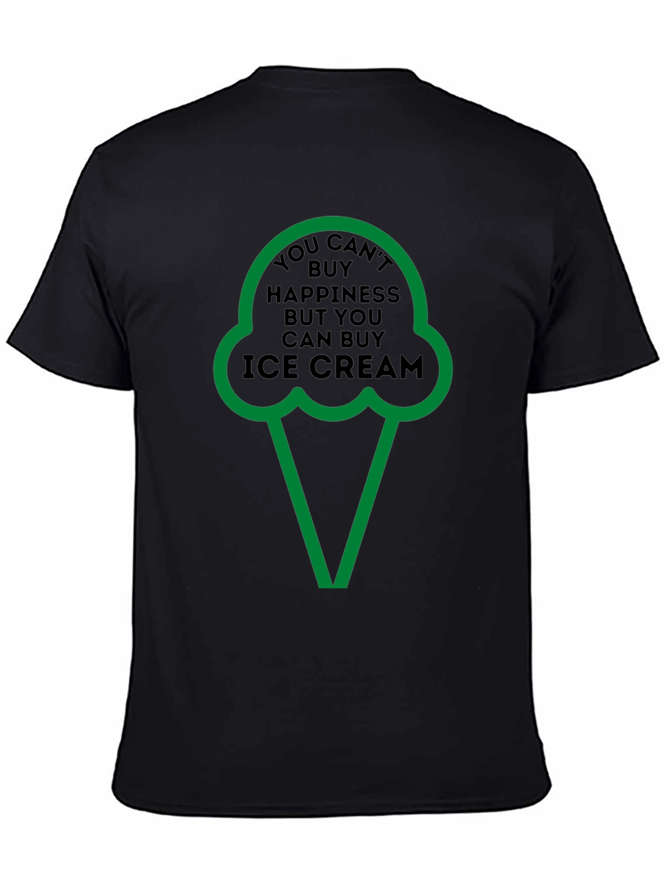 Ice Cream Happiness T-Shirt - Soft Cotton Tee