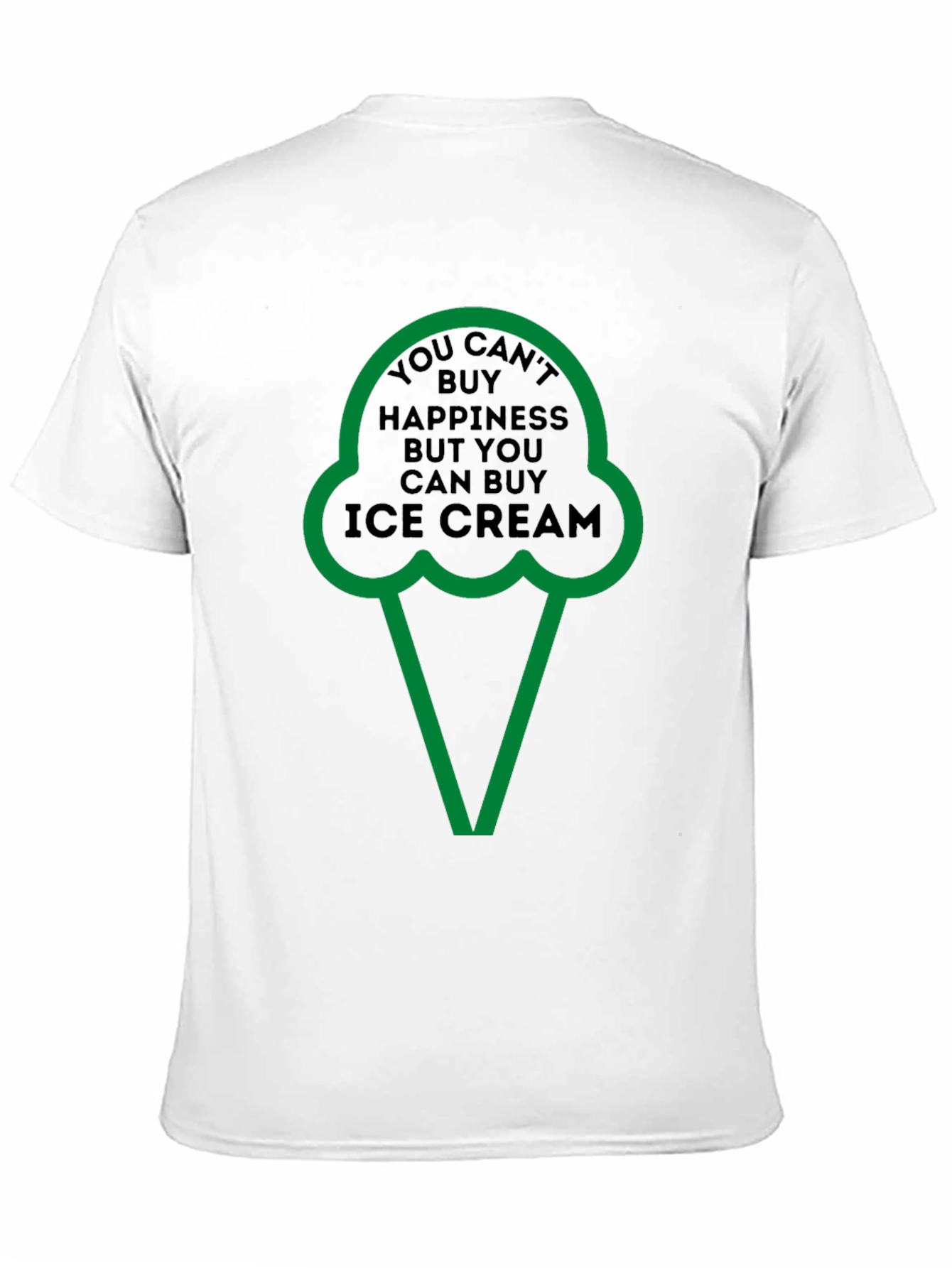 Ice Cream Happiness T-Shirt - Soft Cotton Tee