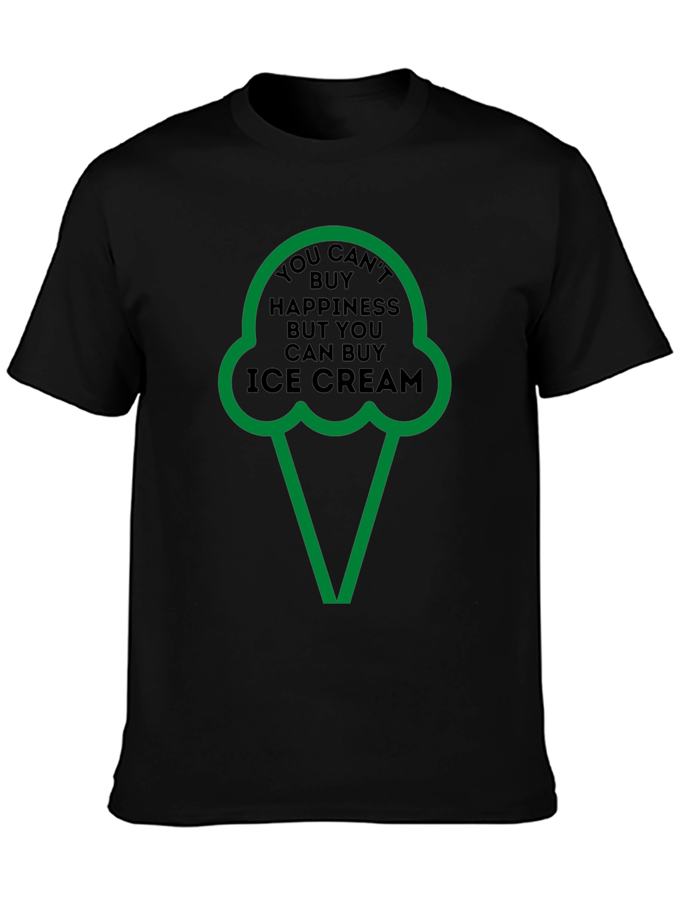 Ice Cream Happiness T-Shirt - Soft Cotton Tee