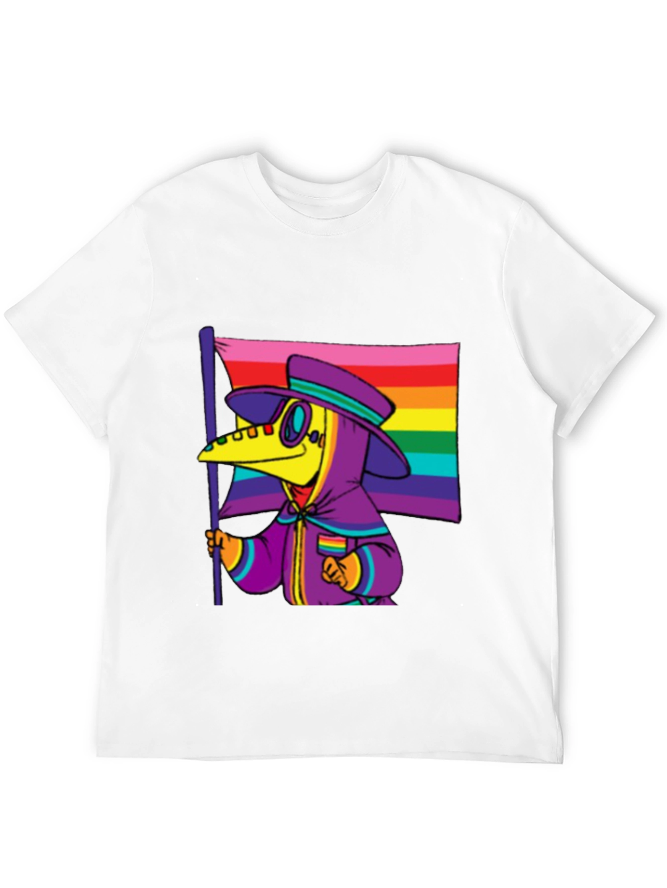 Pride Plague Doctor Graphic Tee