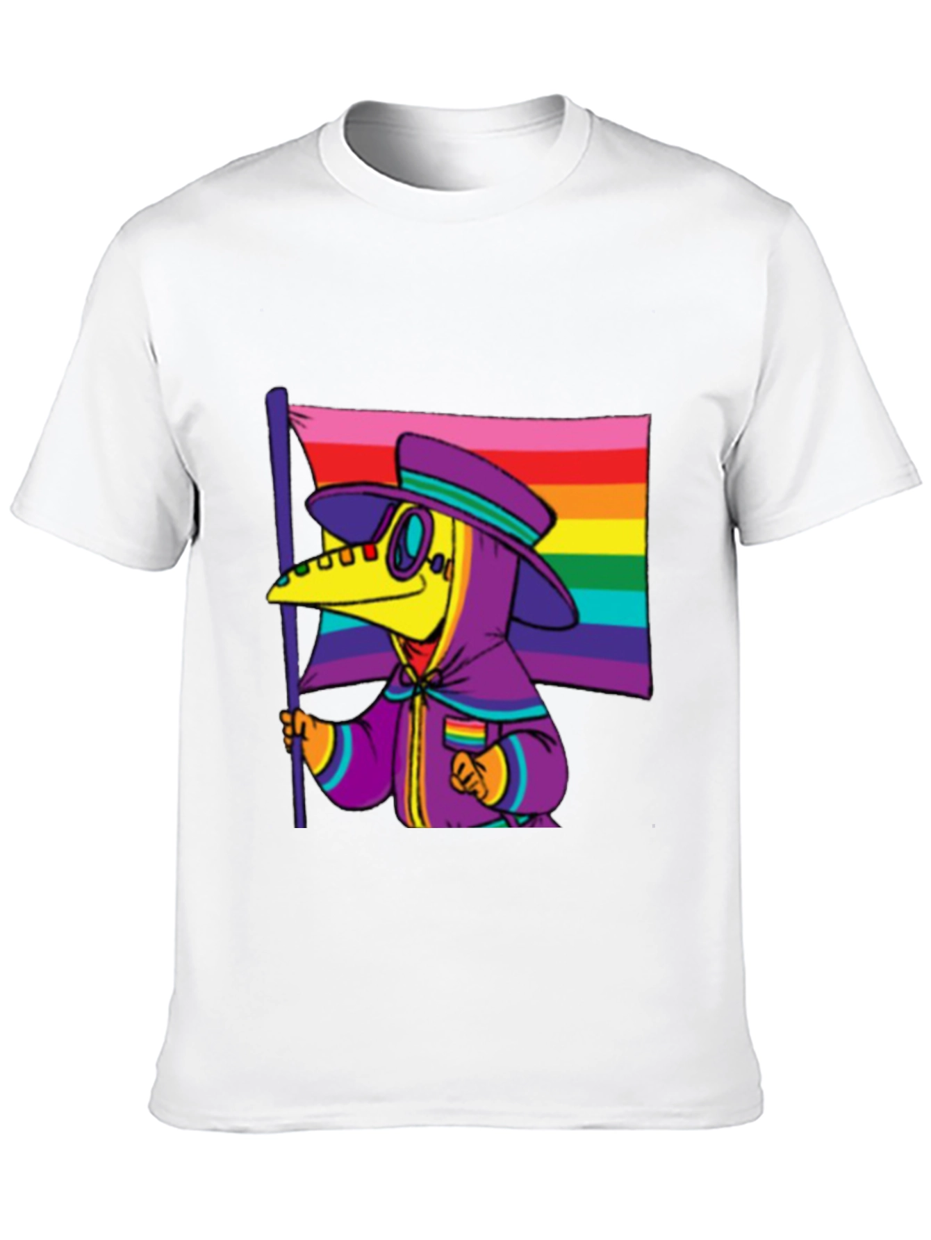 Pride Plague Doctor Graphic Tee