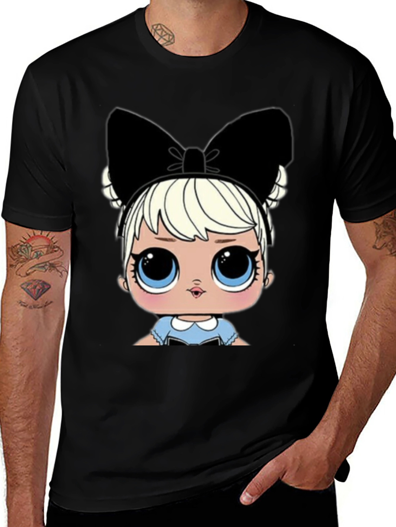 LOL Surprise Doll Black T-Shirt