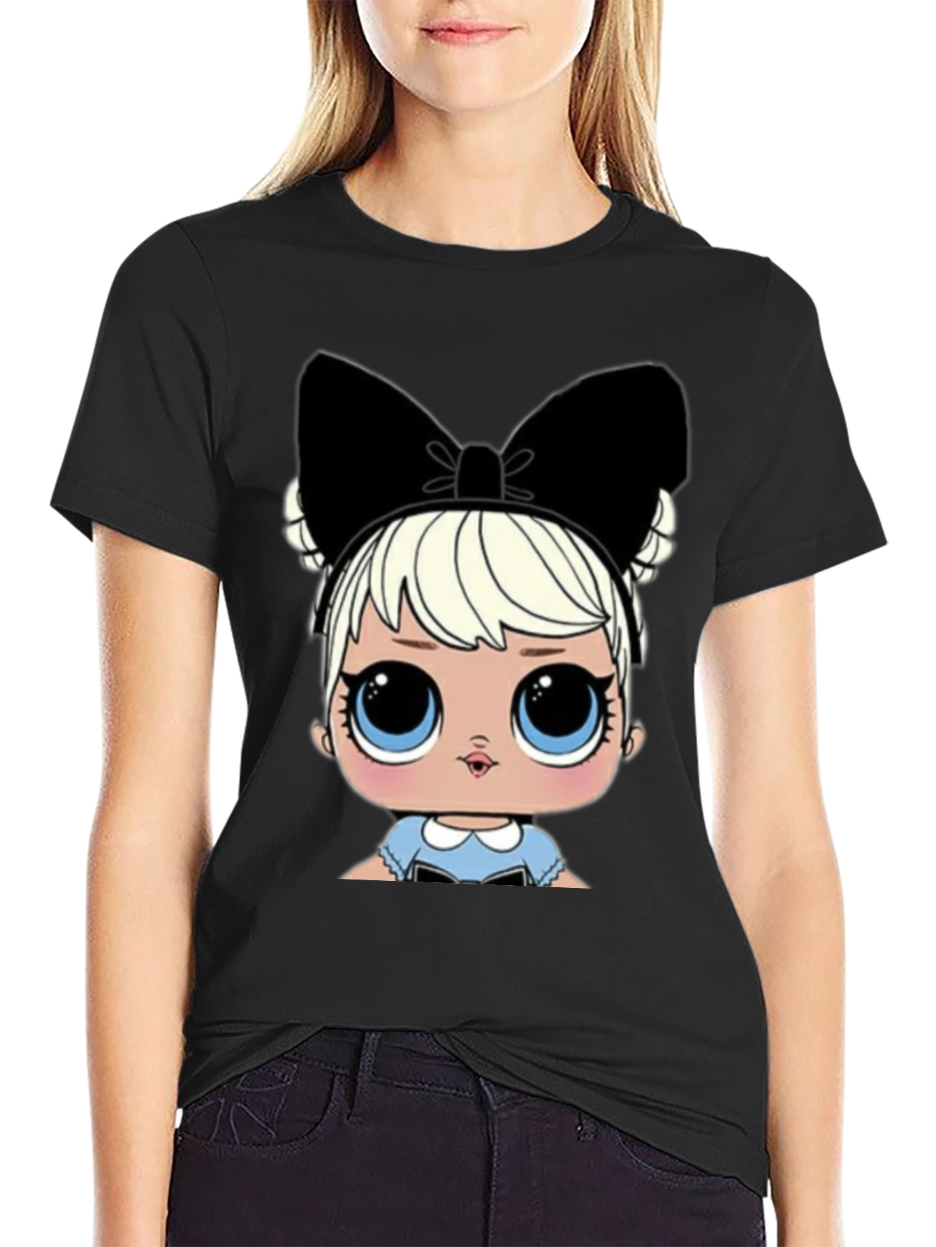 LOL Surprise Doll Black T-Shirt