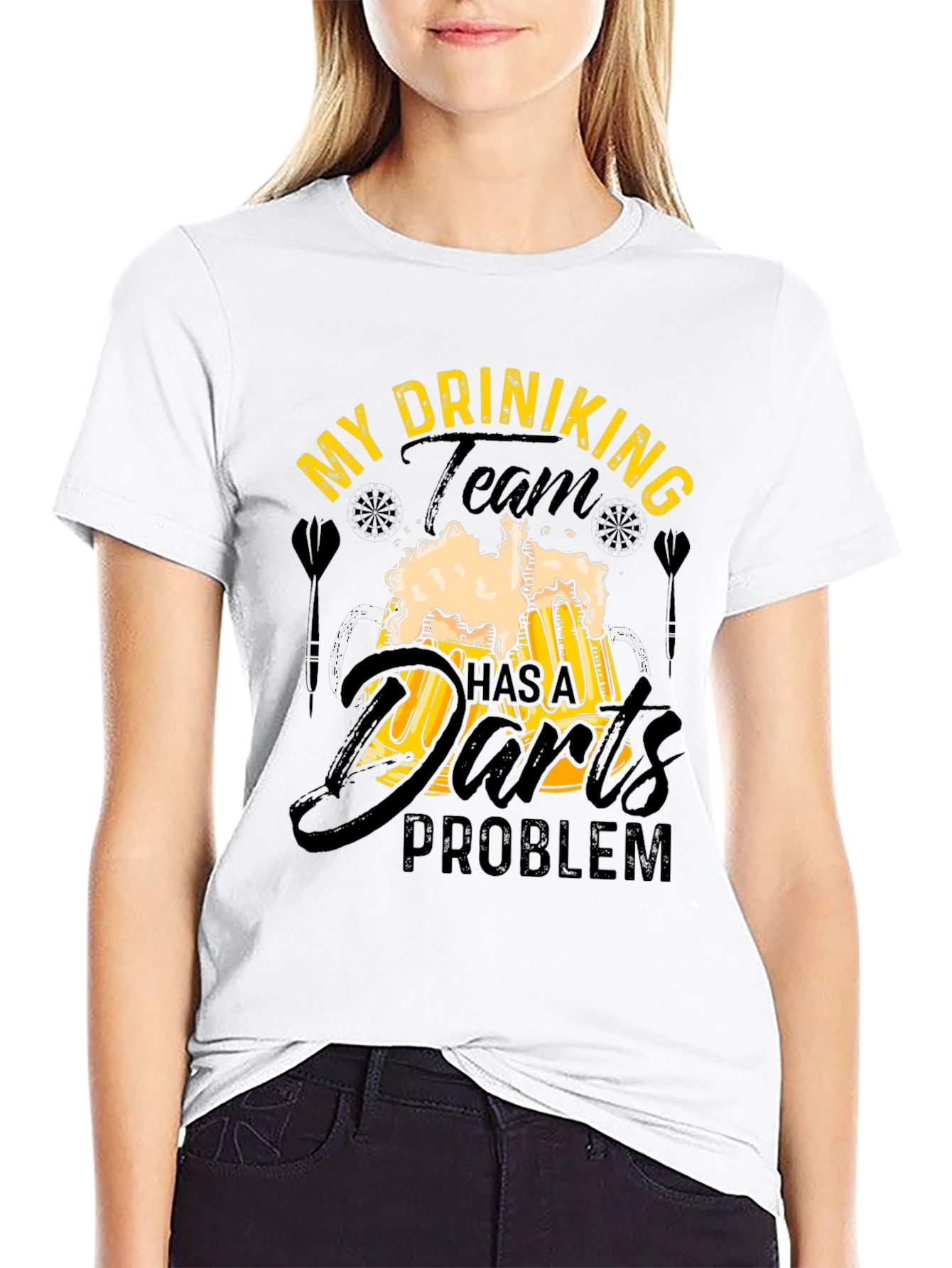 My Drinking Team Has a Darts Problem T-Shirt