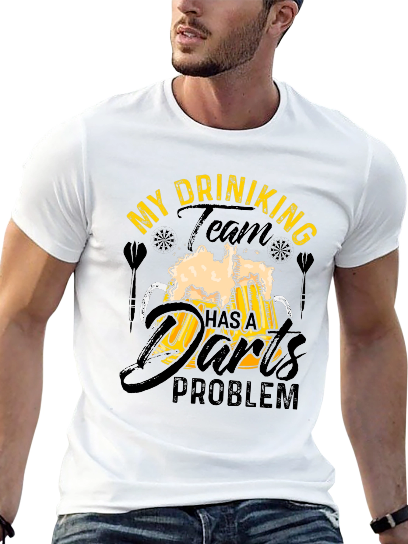 My Drinking Team Has a Darts Problem T-Shirt