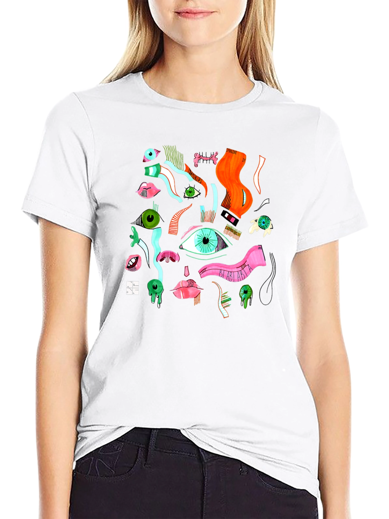Abstract Eye Graphic T-Shirt - Unisex