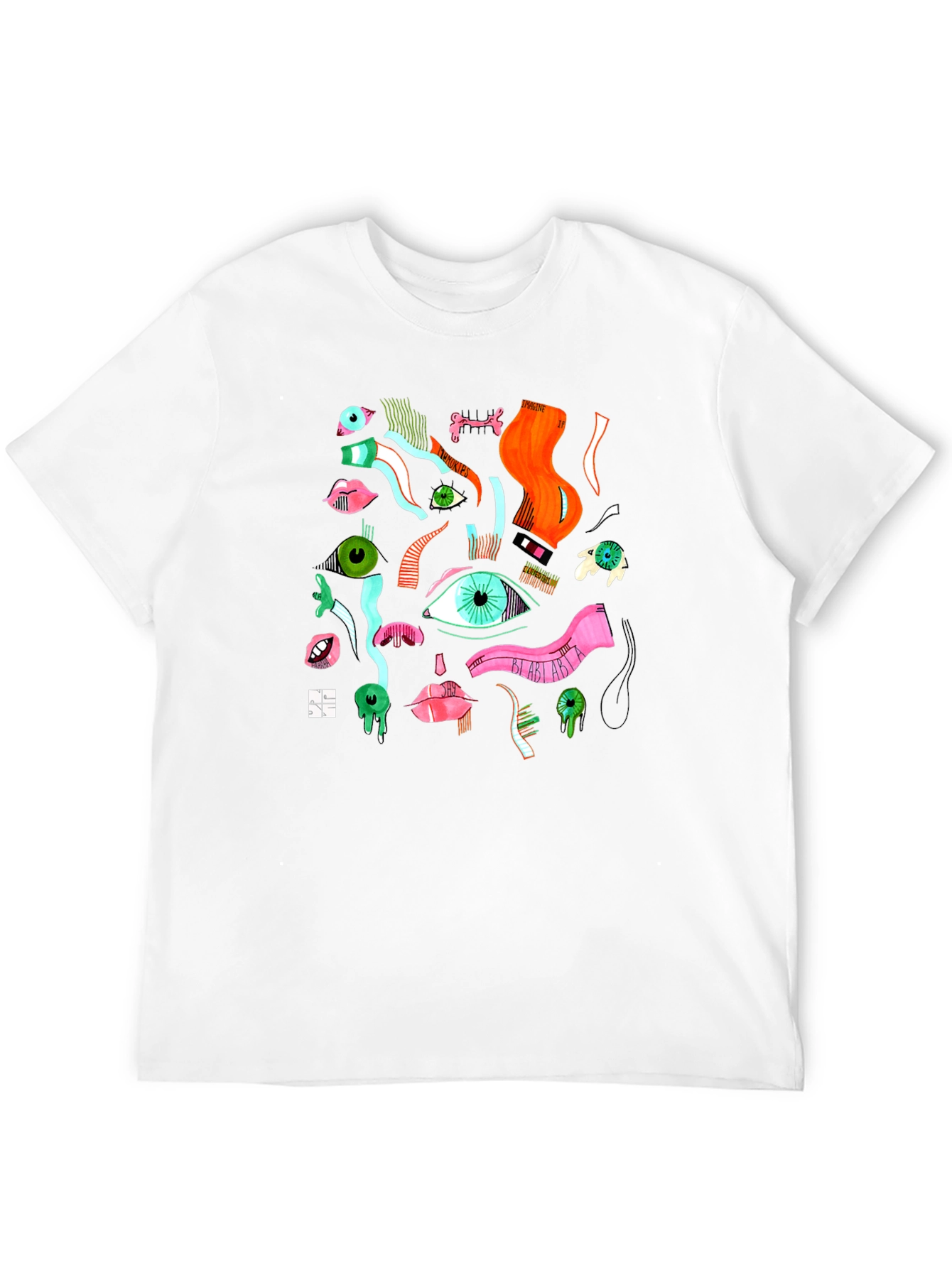 Abstract Eye Graphic T-Shirt - Unisex