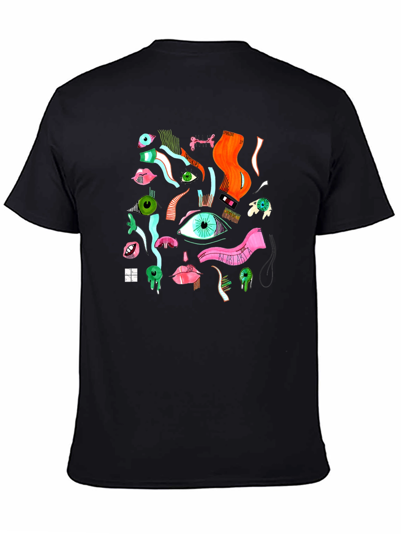 Abstract Eye Graphic T-Shirt - Unisex