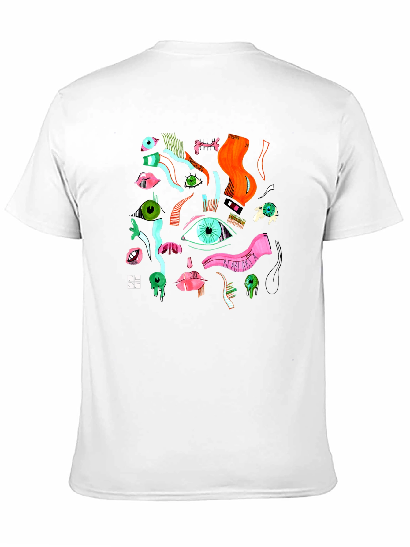 Abstract Eye Graphic T-Shirt - Unisex